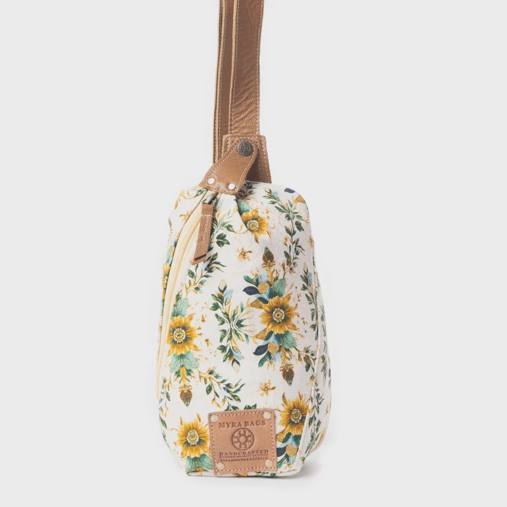 Oasis Blooms Fanny Pack Bag, Colour: yellow