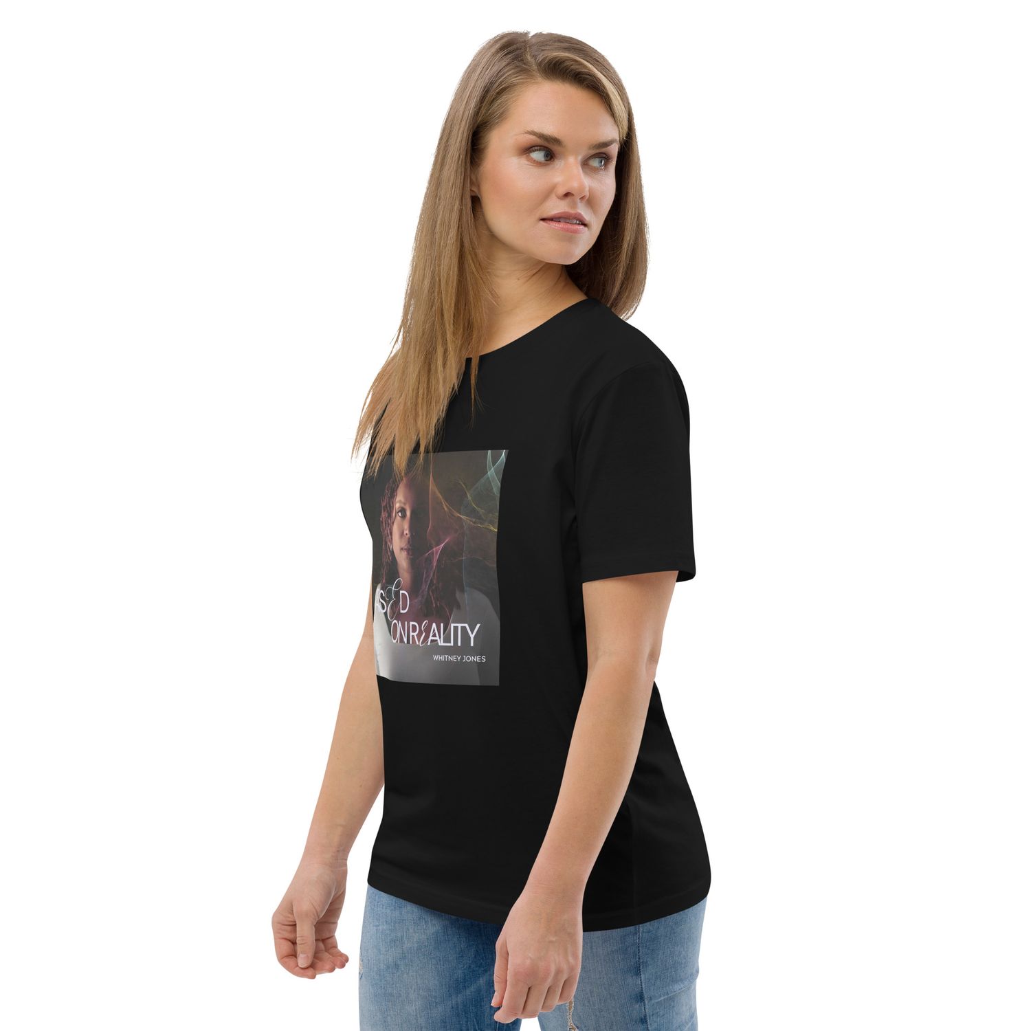 Women&#39;s Uplift, Inspire, &amp; Empower organic cotton t-shirt