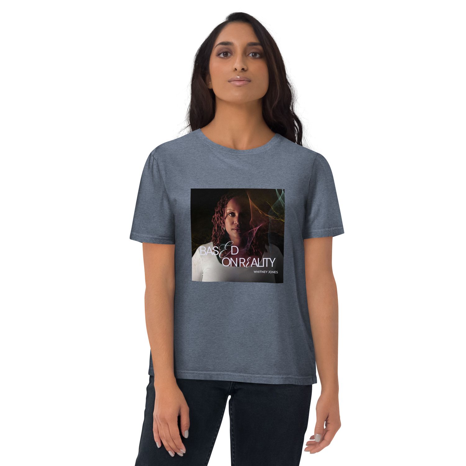 Women&#39;s Uplift, Inspire, &amp; Empower organic cotton t-shirt