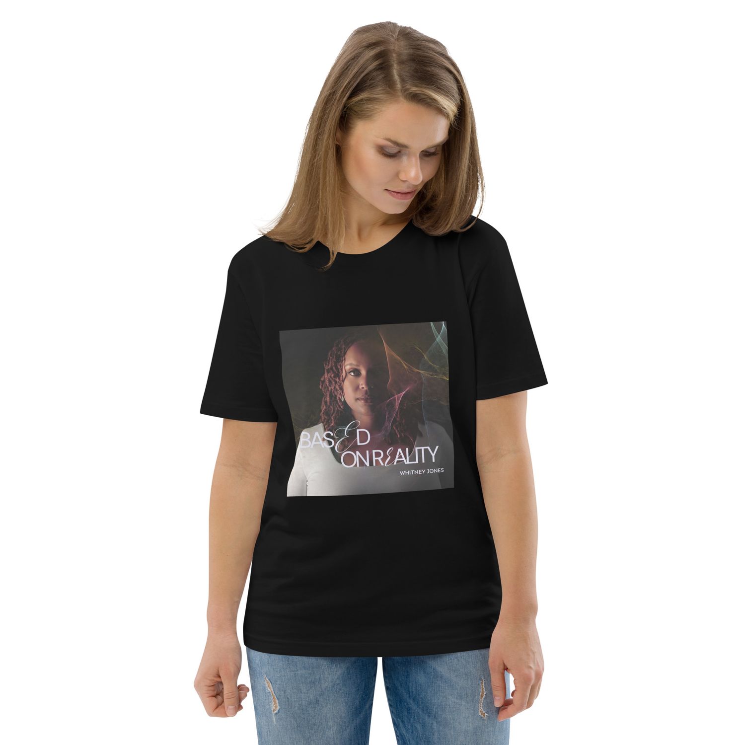 Women&#39;s Uplift, Inspire, &amp; Empower organic cotton t-shirt