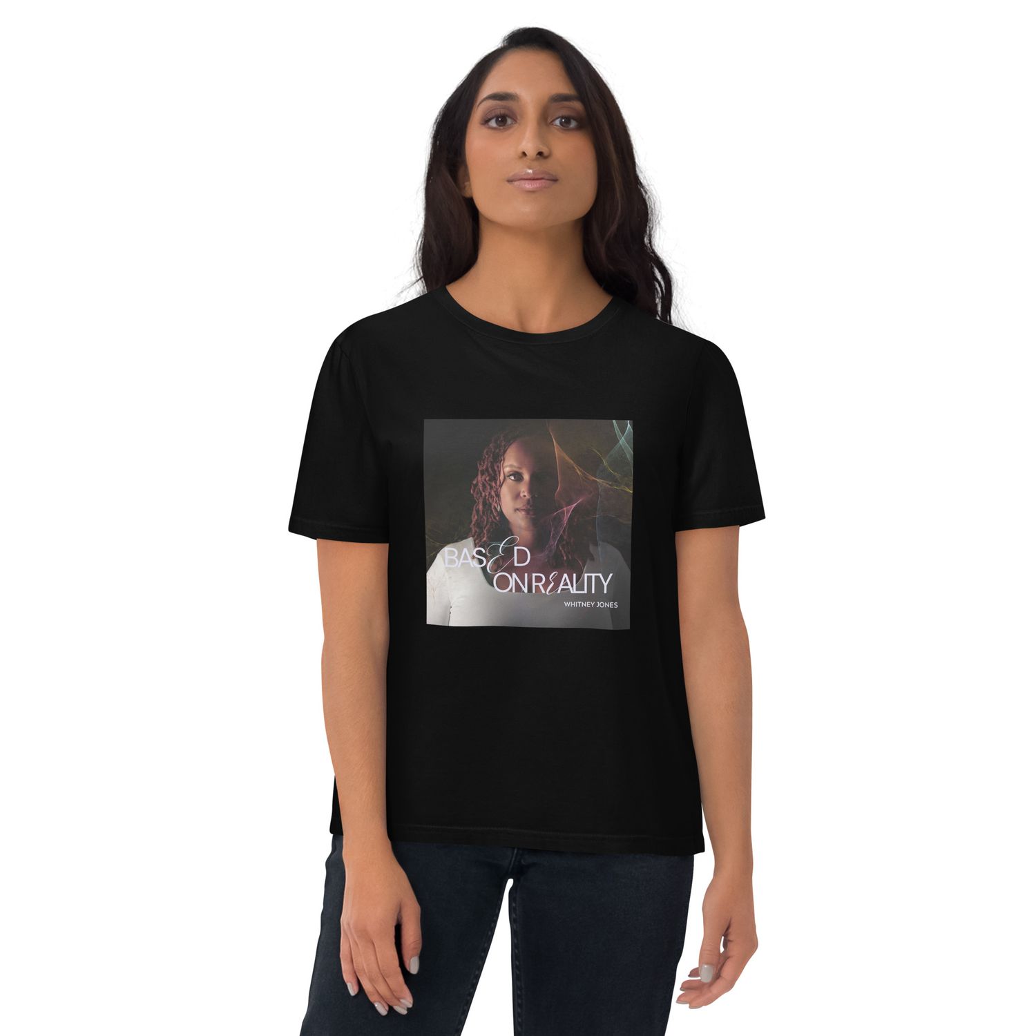 Women&#39;s Uplift, Inspire, &amp; Empower organic cotton t-shirt