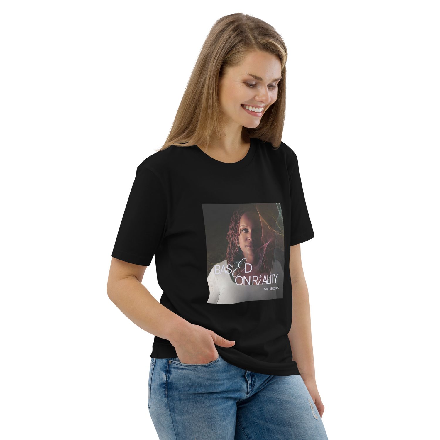 Women&#39;s Uplift, Inspire, &amp; Empower organic cotton t-shirt