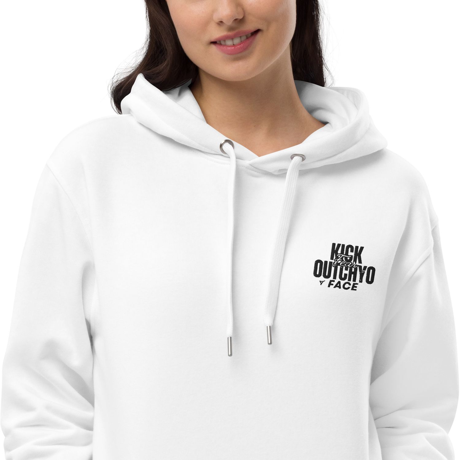 Uplift, Inspire, &amp; Empower White hoodie