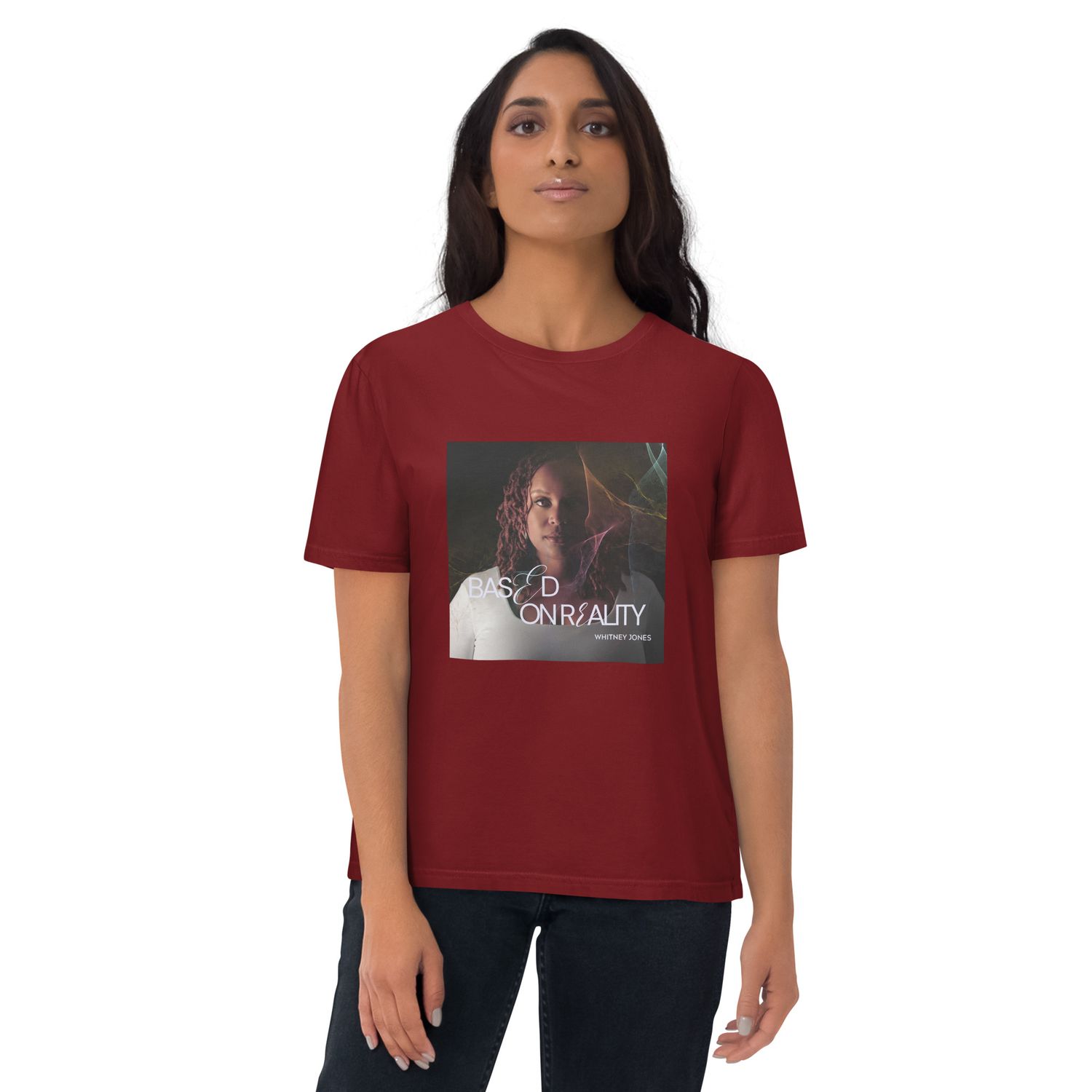 Women&#39;s Uplift, Inspire, &amp; Empower organic cotton t-shirt