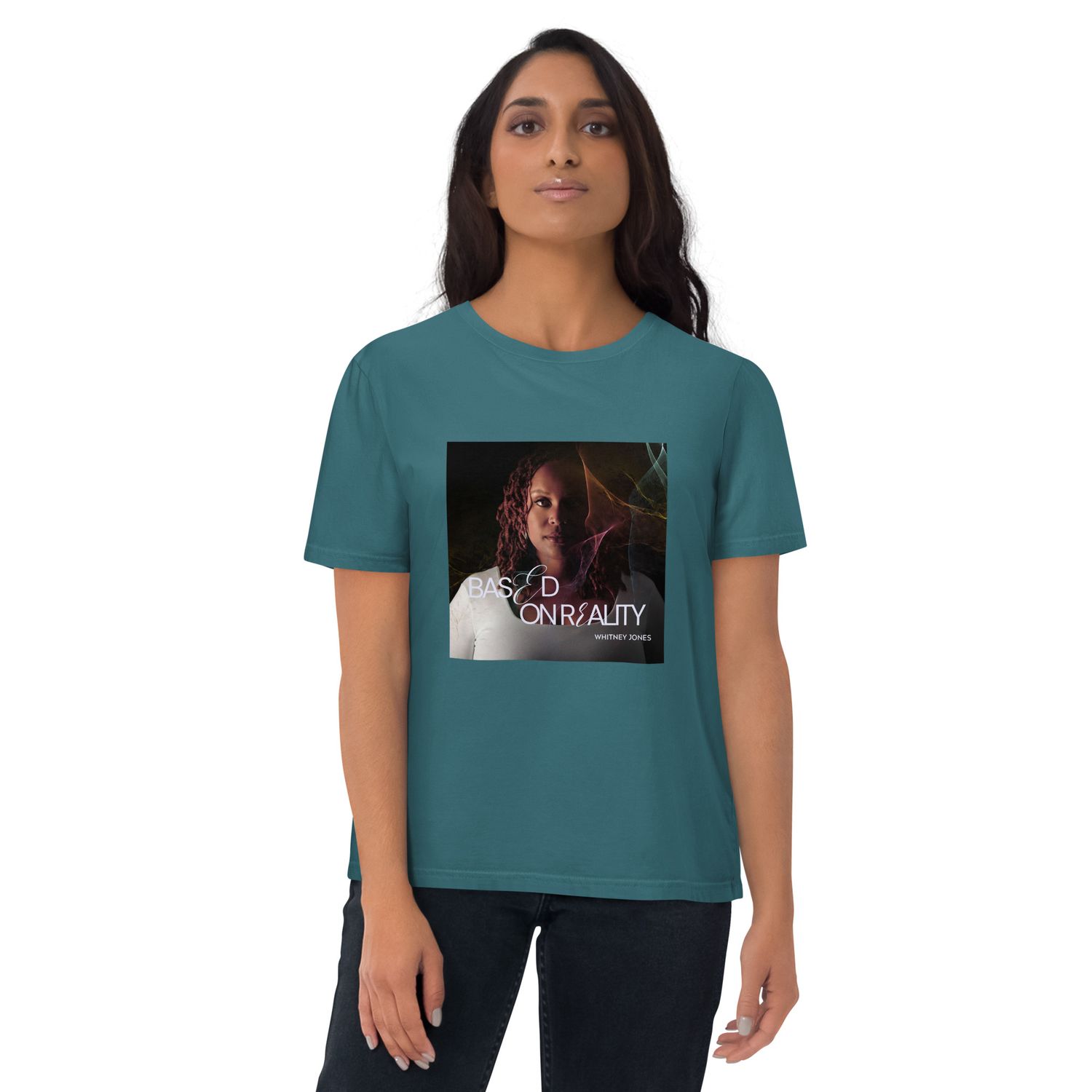Women&#39;s Uplift, Inspire, &amp; Empower organic cotton t-shirt