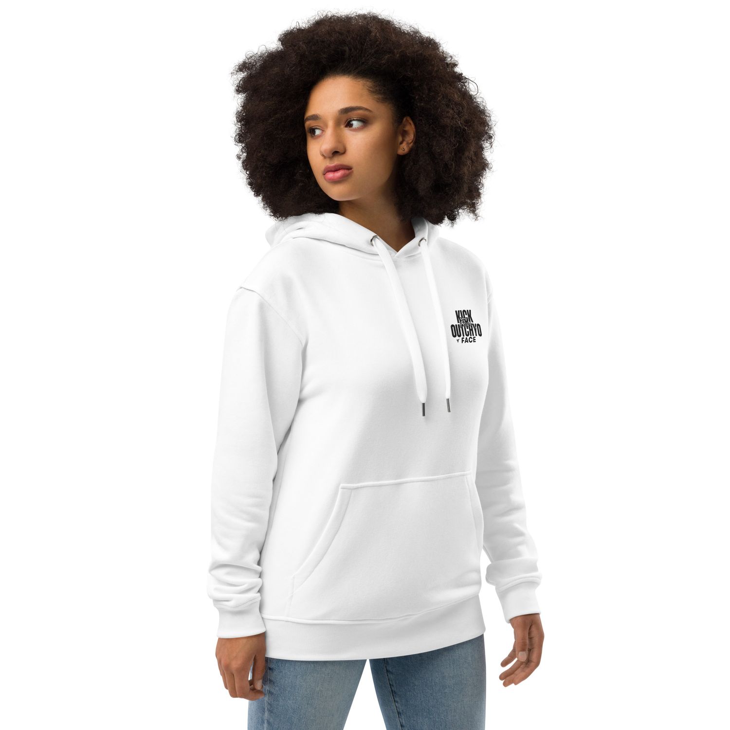 Uplift, Inspire, &amp; Empower White hoodie