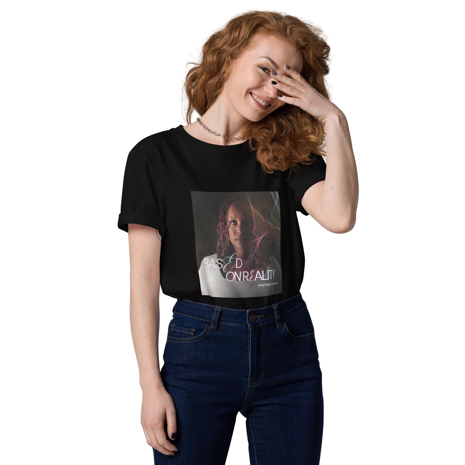 Women&#39;s Uplift, Inspire, &amp; Empower organic cotton t-shirt