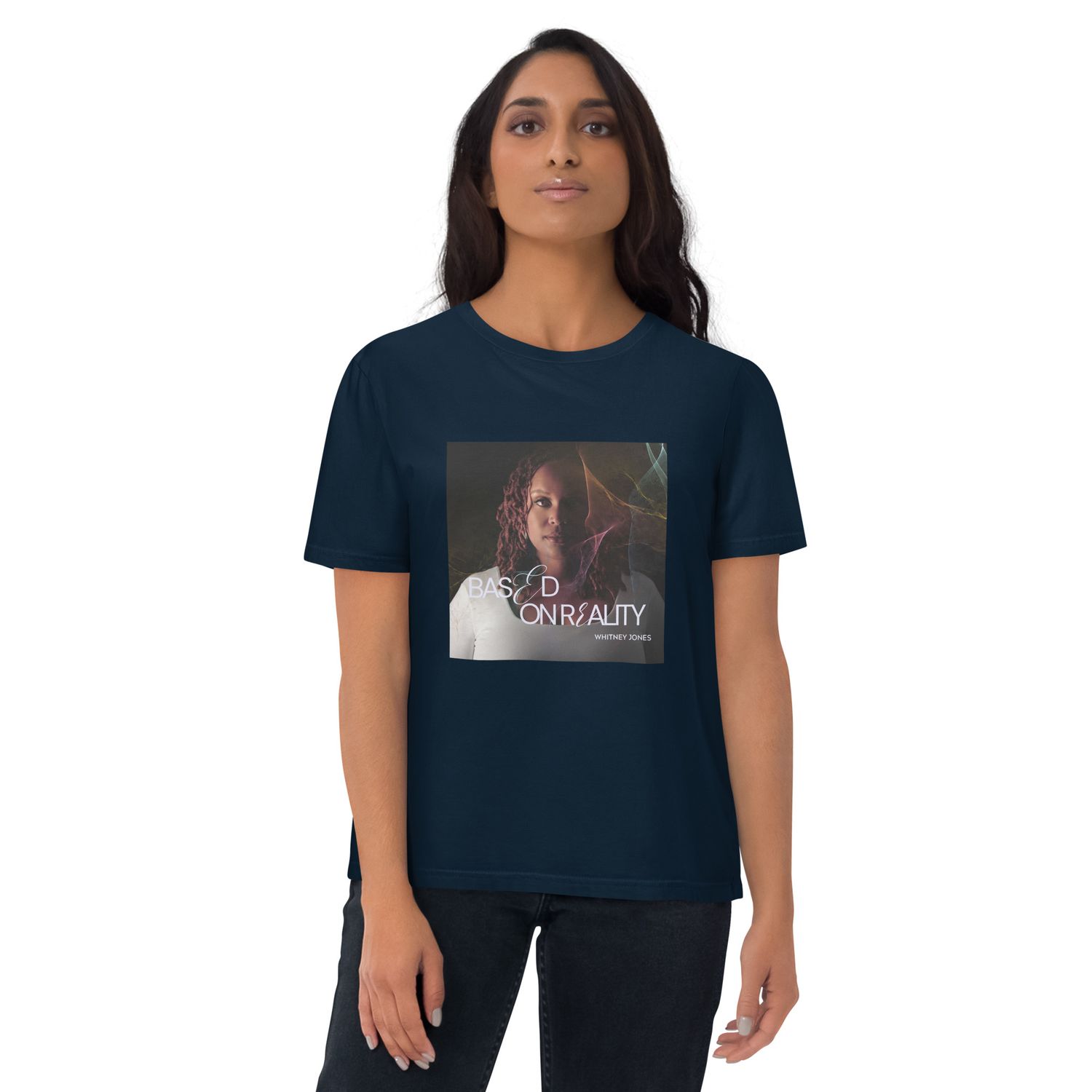 Women&#39;s Uplift, Inspire, &amp; Empower organic cotton t-shirt