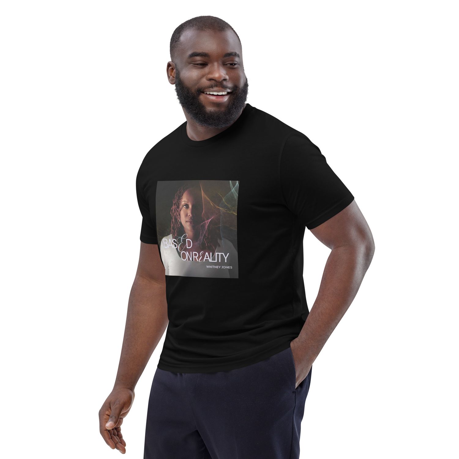 Based On Reality Album Unisex organic cotton t-shirt