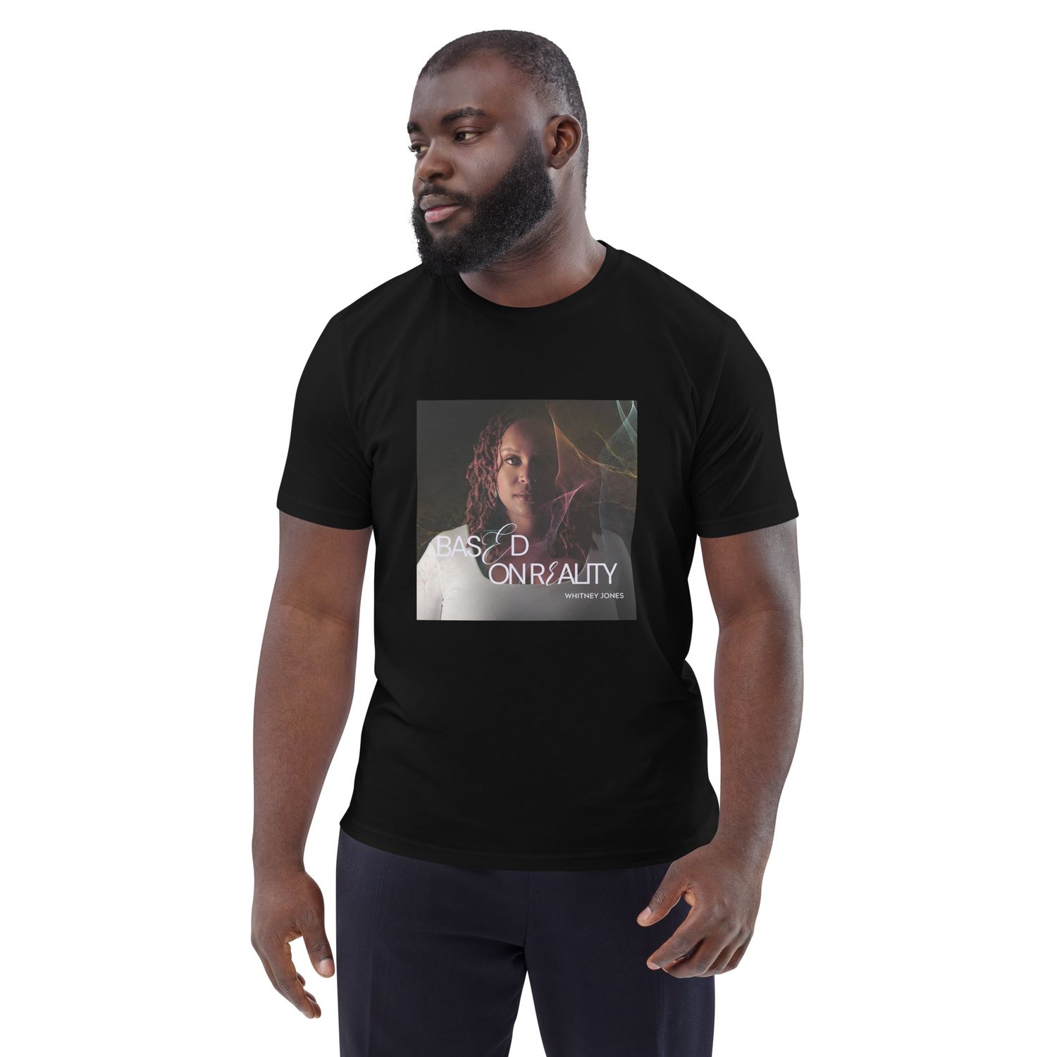 Based On Reality Album Unisex organic cotton t-shirt