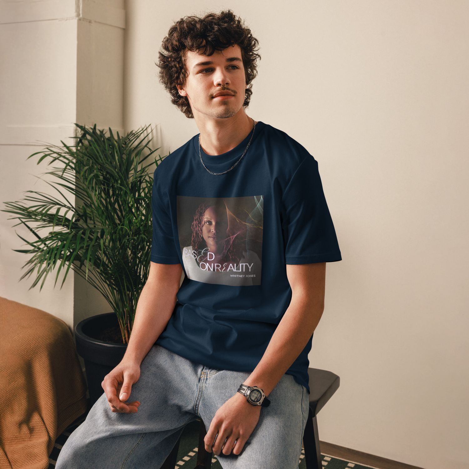 Based On Reality Album Unisex organic cotton t-shirt