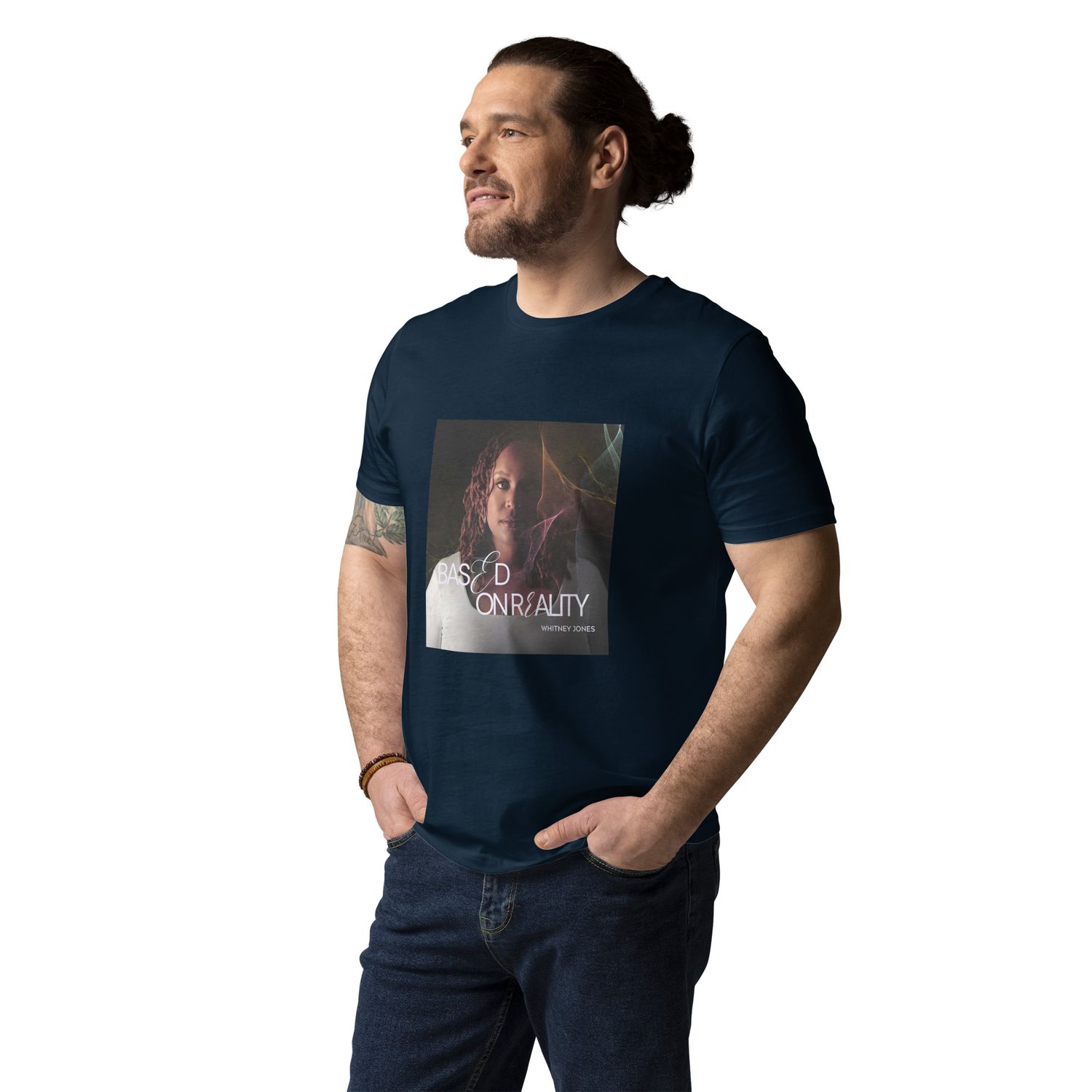 Based On Reality Album Unisex organic cotton t-shirt