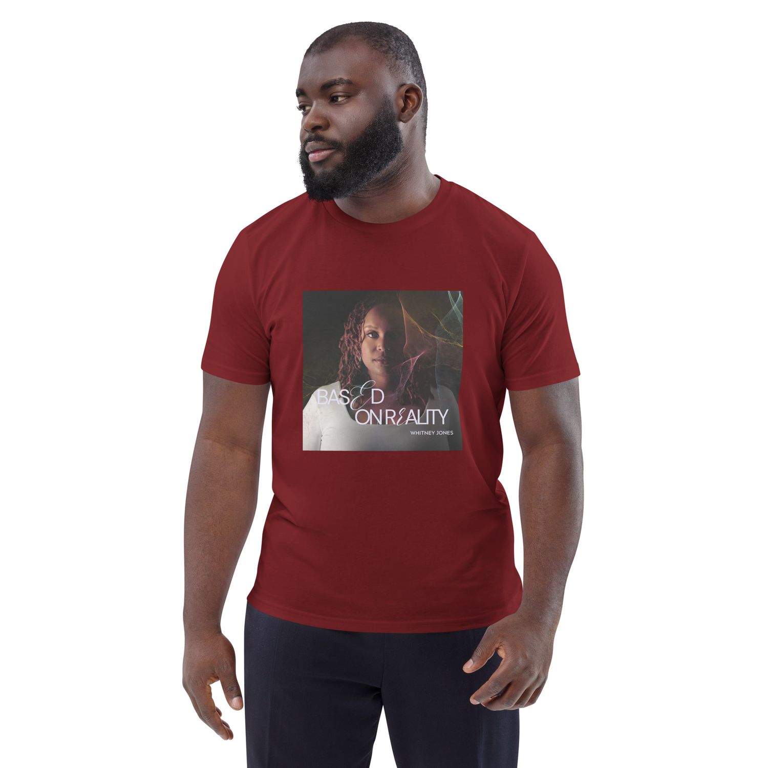 Based On Reality Album Unisex organic cotton t-shirt
