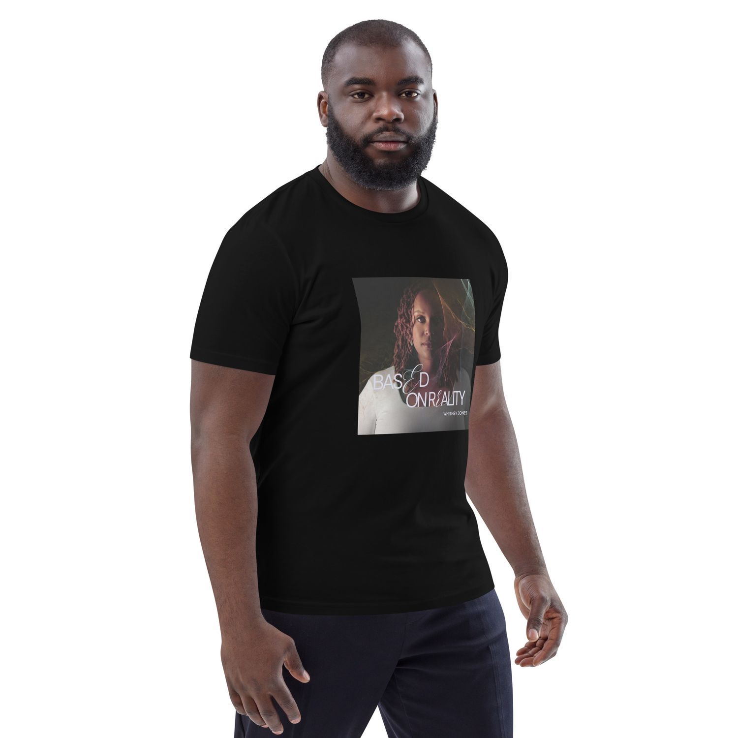 Based On Reality Album Unisex organic cotton t-shirt