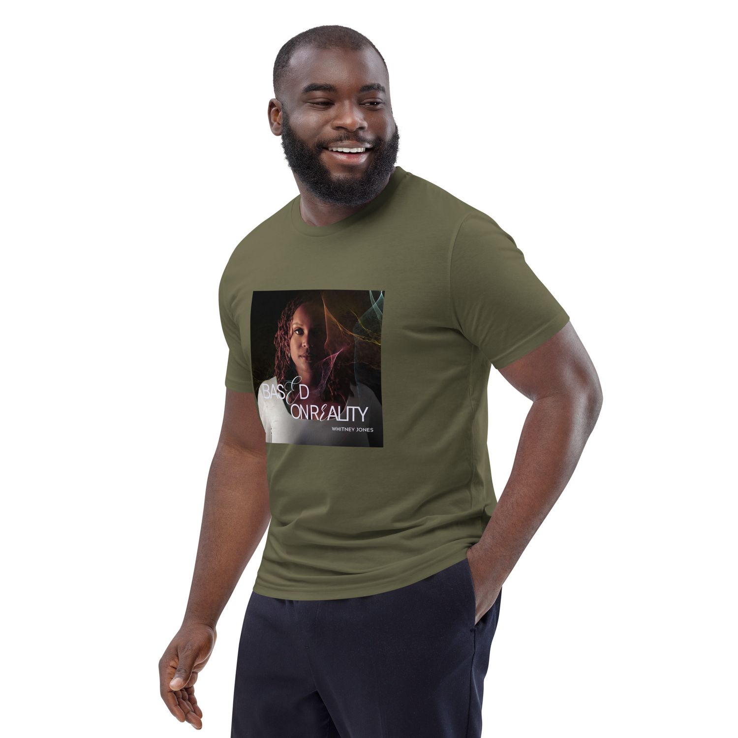 Based On Reality Album Unisex organic cotton t-shirt