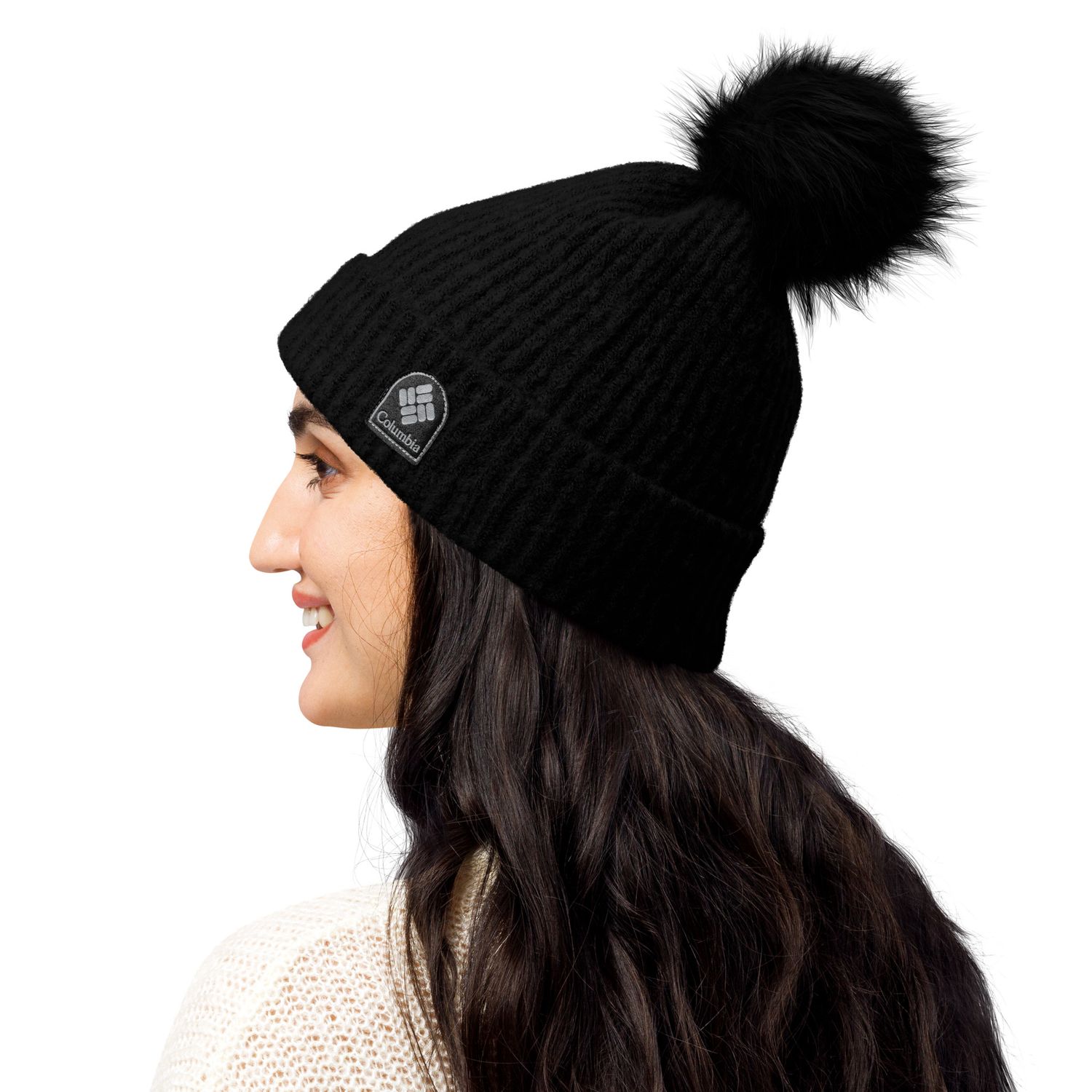 Uplift, Inspire, &amp; Empower Columbia pom-pom beanie