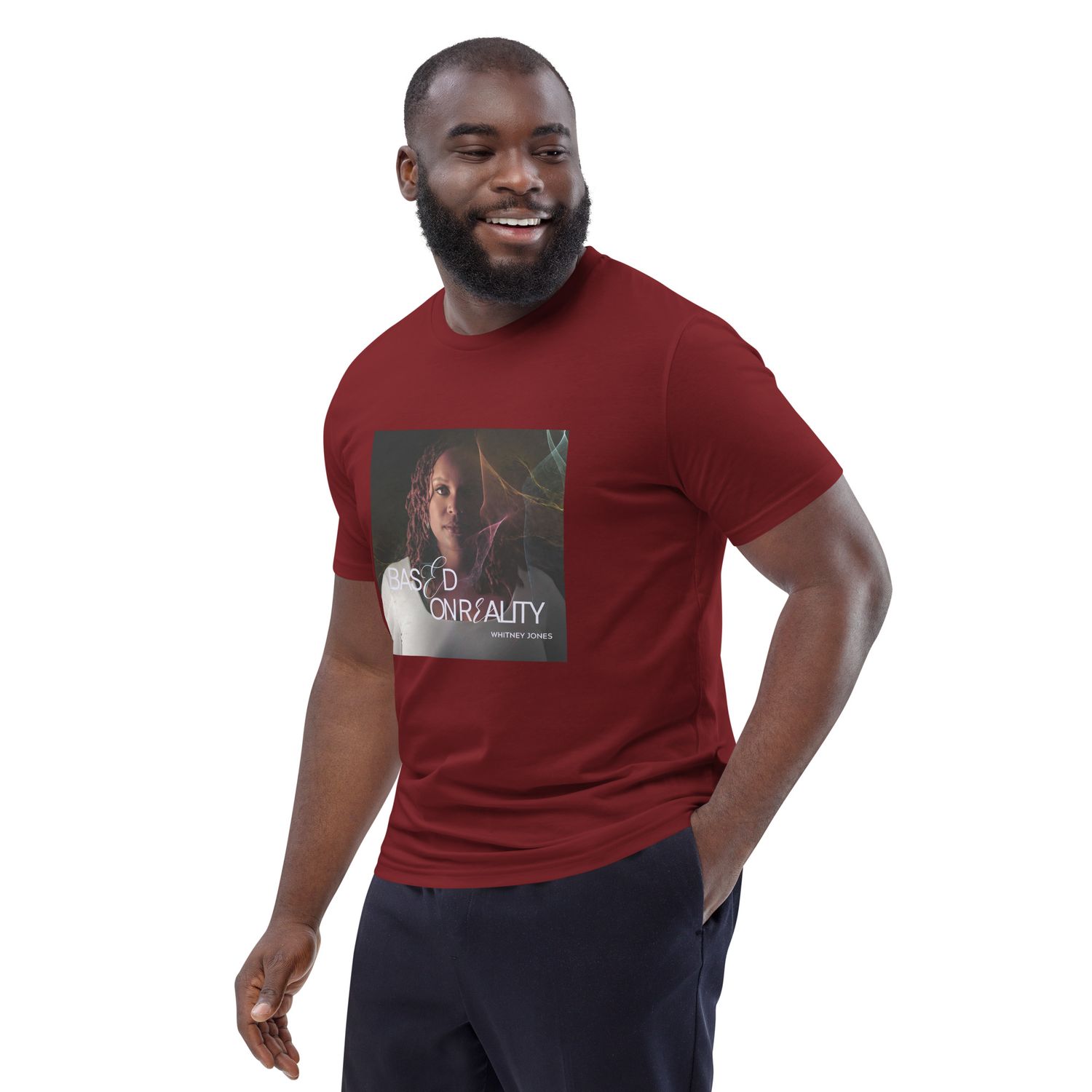 Based On Reality Album Unisex organic cotton t-shirt
