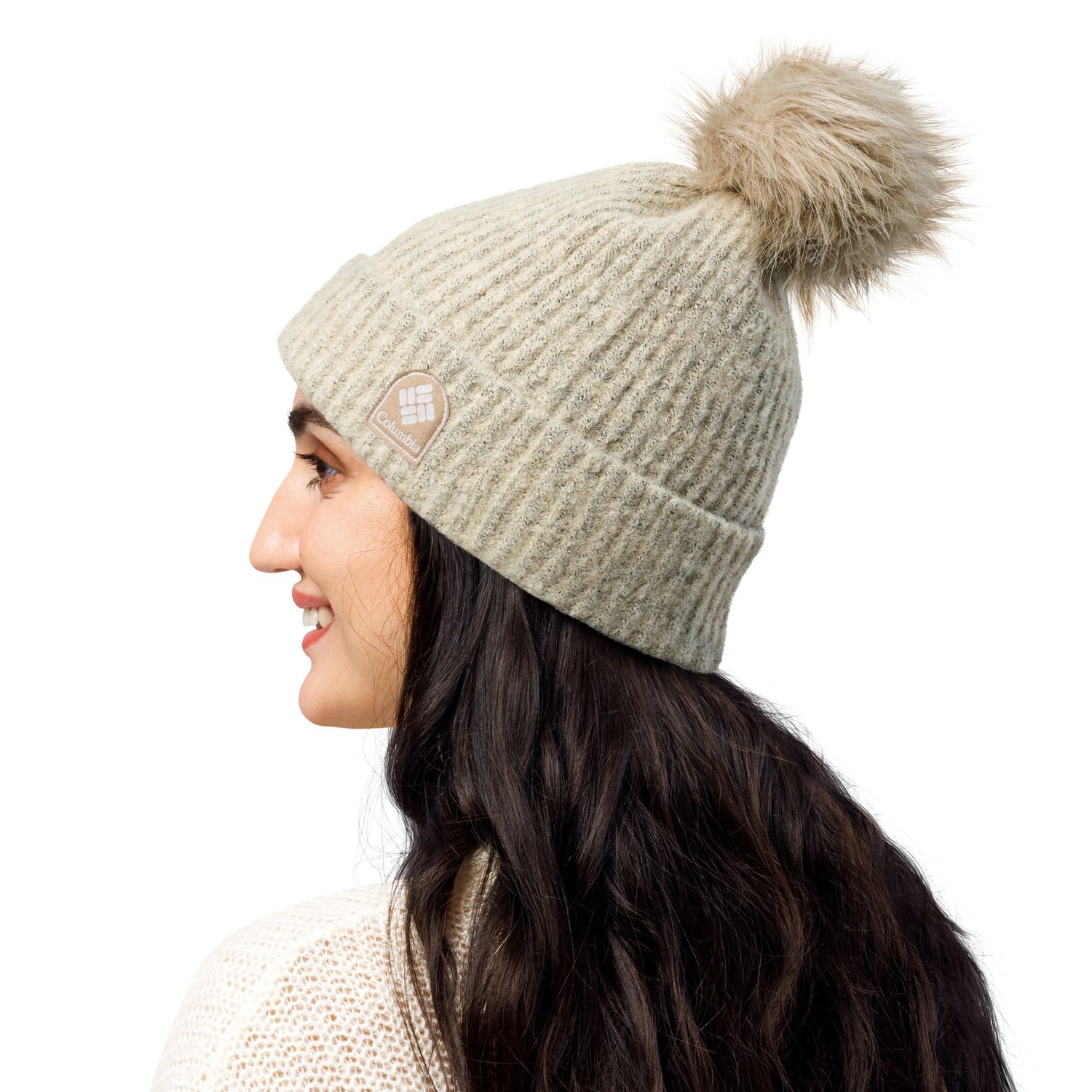 Uplift, Inspire, &amp; Empower Columbia pom-pom beanie