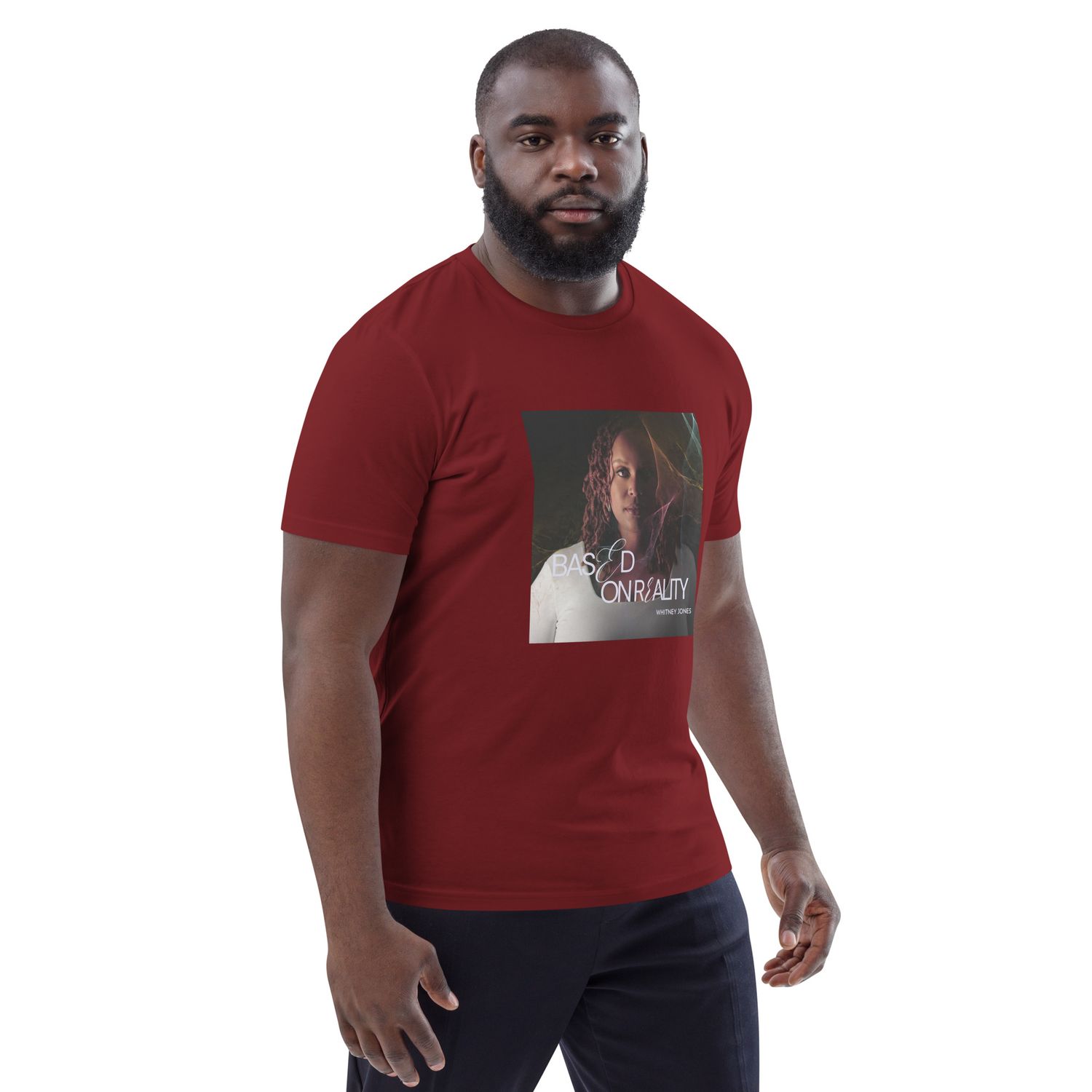 Based On Reality Album Unisex organic cotton t-shirt