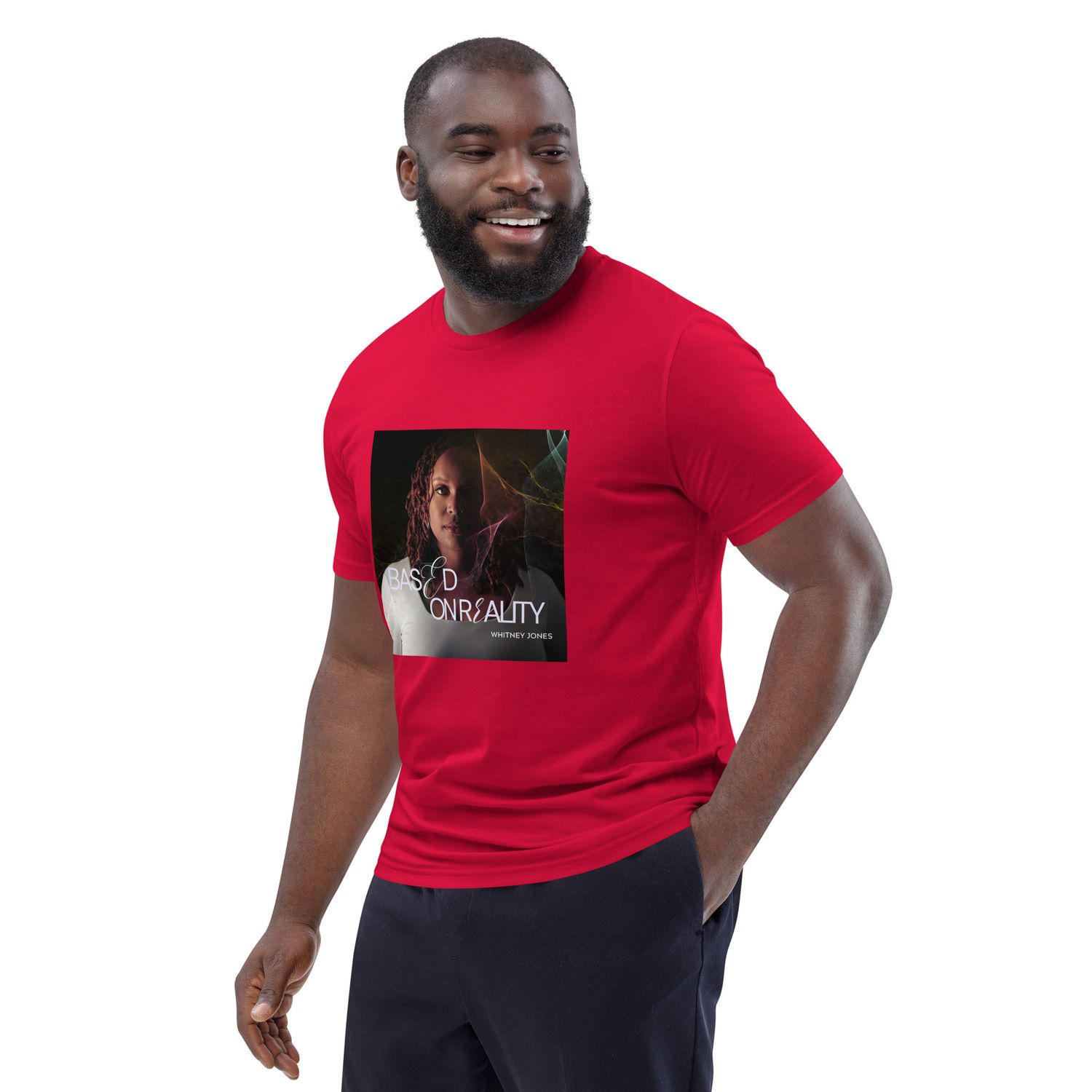 Based On Reality Album Unisex organic cotton t-shirt