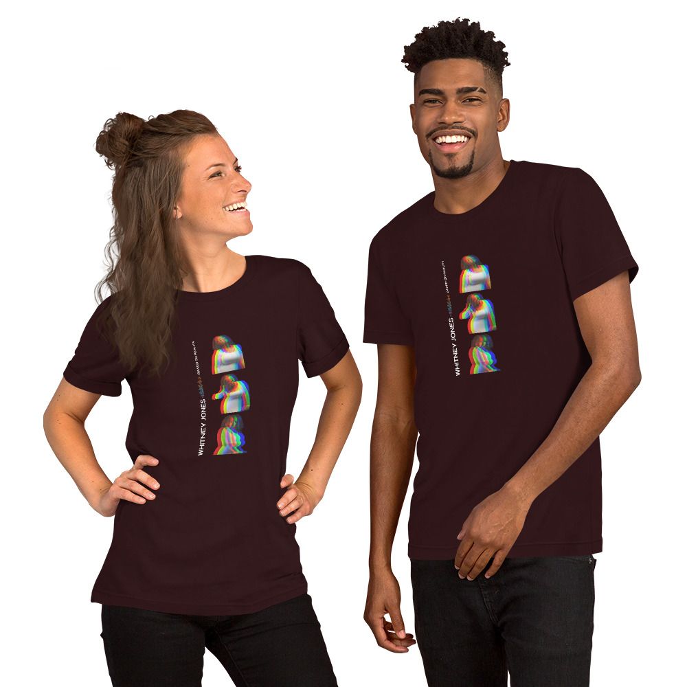 Whitney Jones Based On Reality Vertical Unisex t-shirt