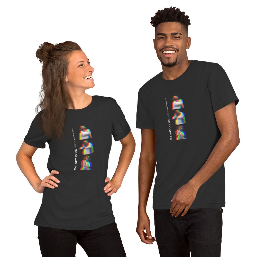 Whitney Jones Based On Reality Vertical Unisex t-shirt