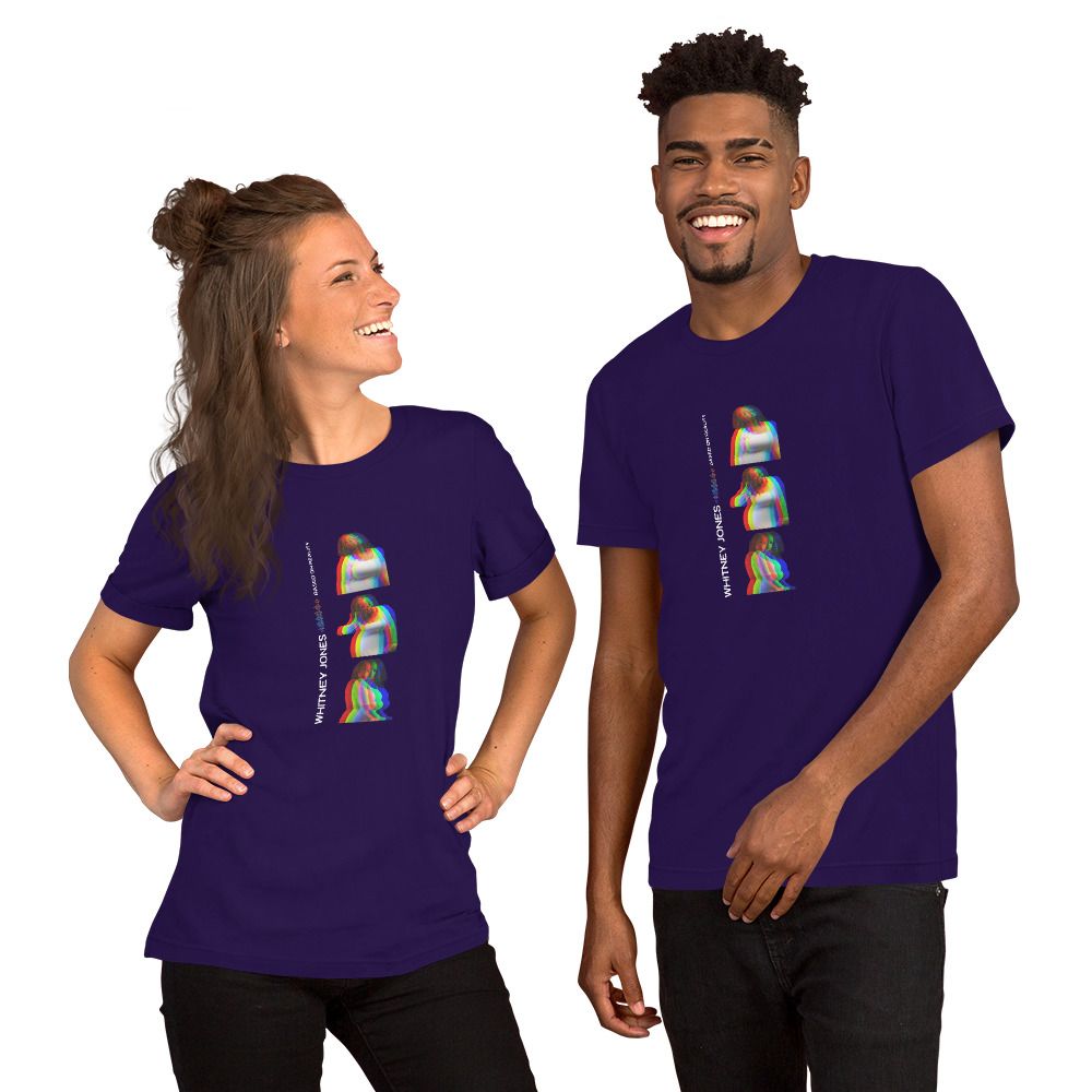 Whitney Jones Based On Reality Vertical Unisex t-shirt