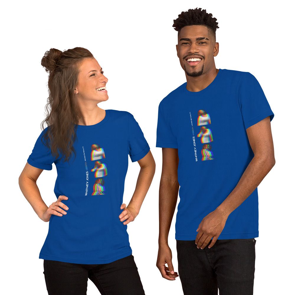 Whitney Jones Based On Reality Vertical Unisex t-shirt