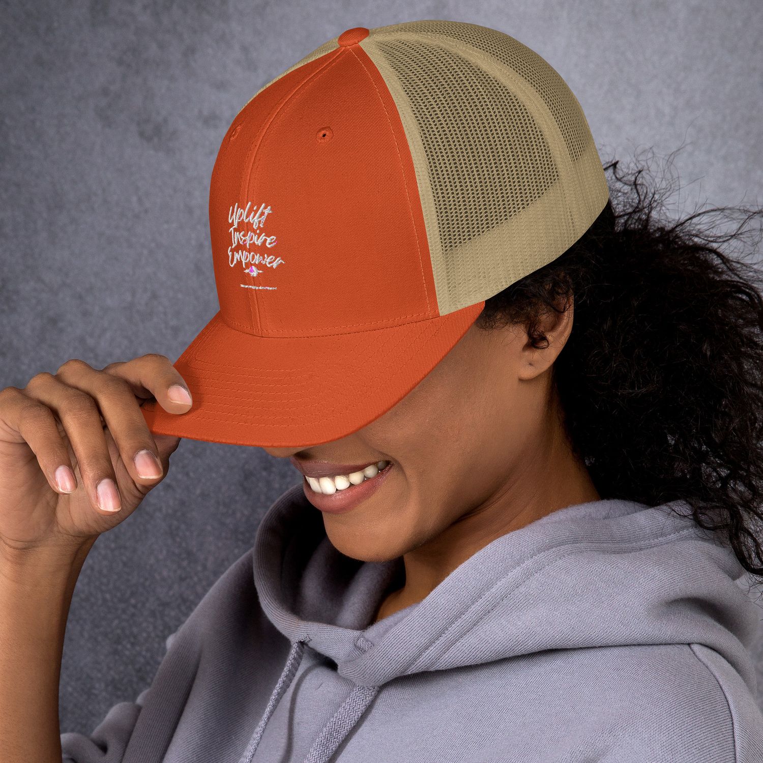 Uplift, Inspire, &amp; Empower Trucker Cap