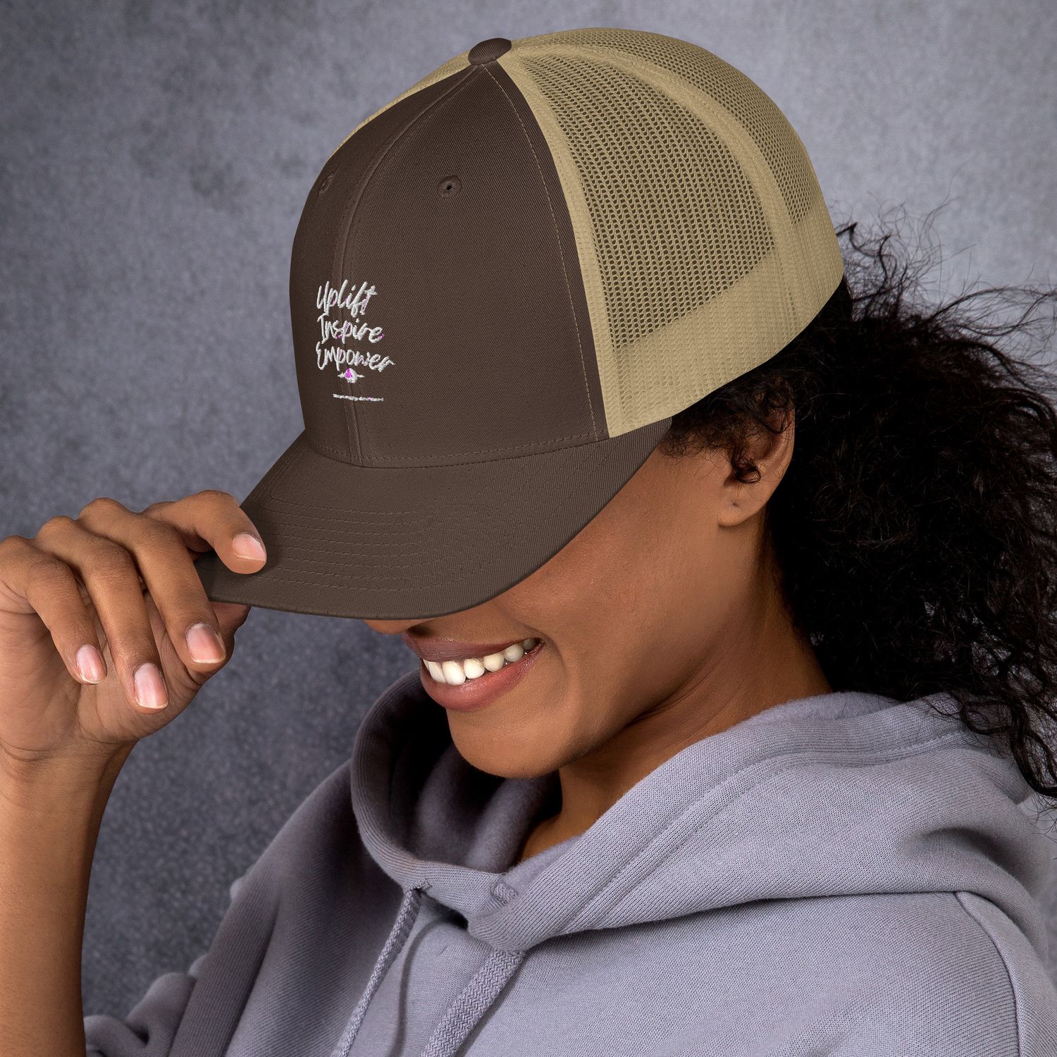 Uplift, Inspire, &amp; Empower Trucker Cap