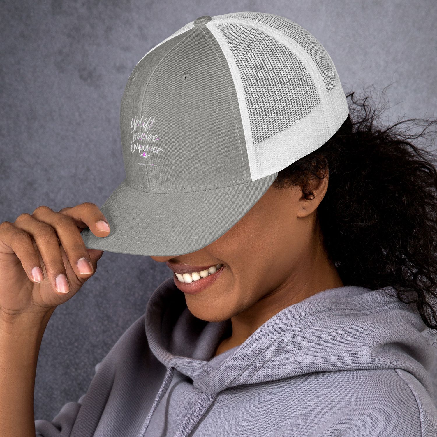 Uplift, Inspire, &amp; Empower Trucker Cap