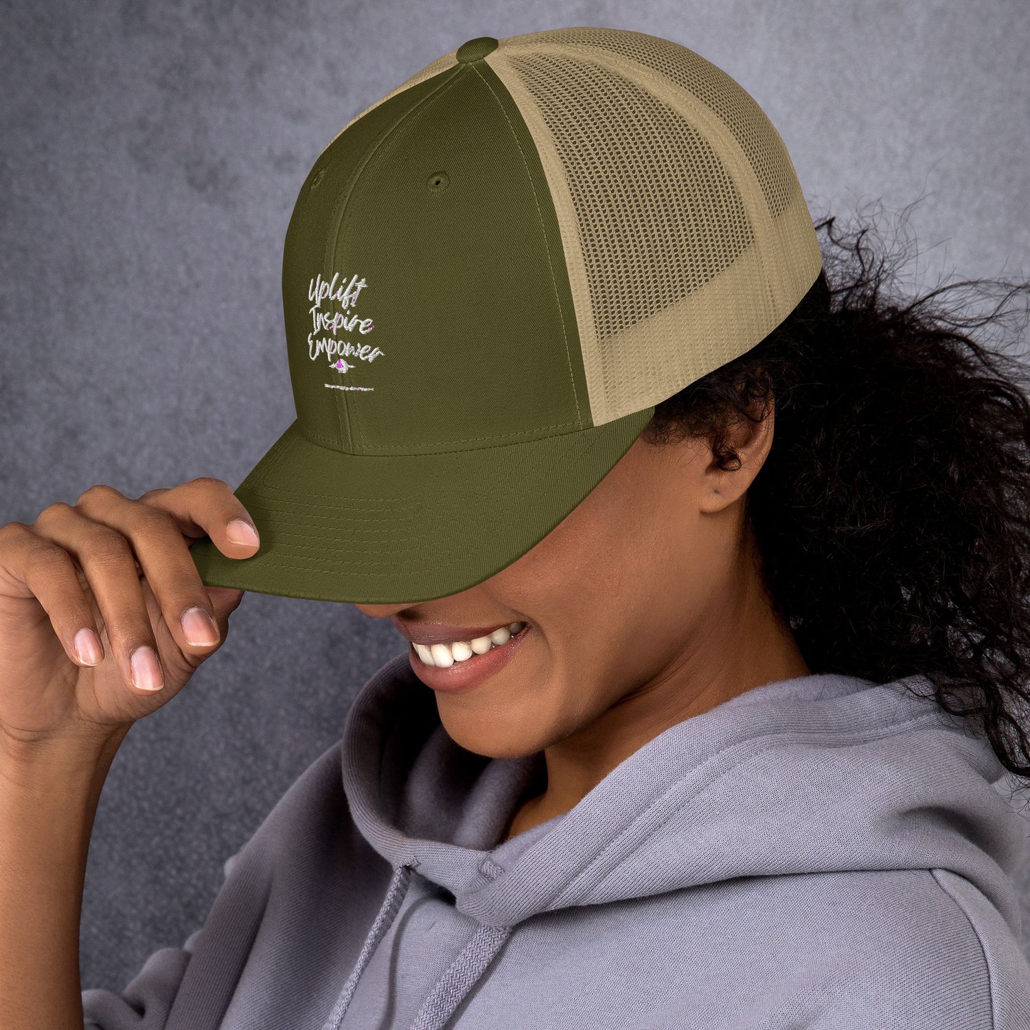 Uplift, Inspire, &amp; Empower Trucker Cap