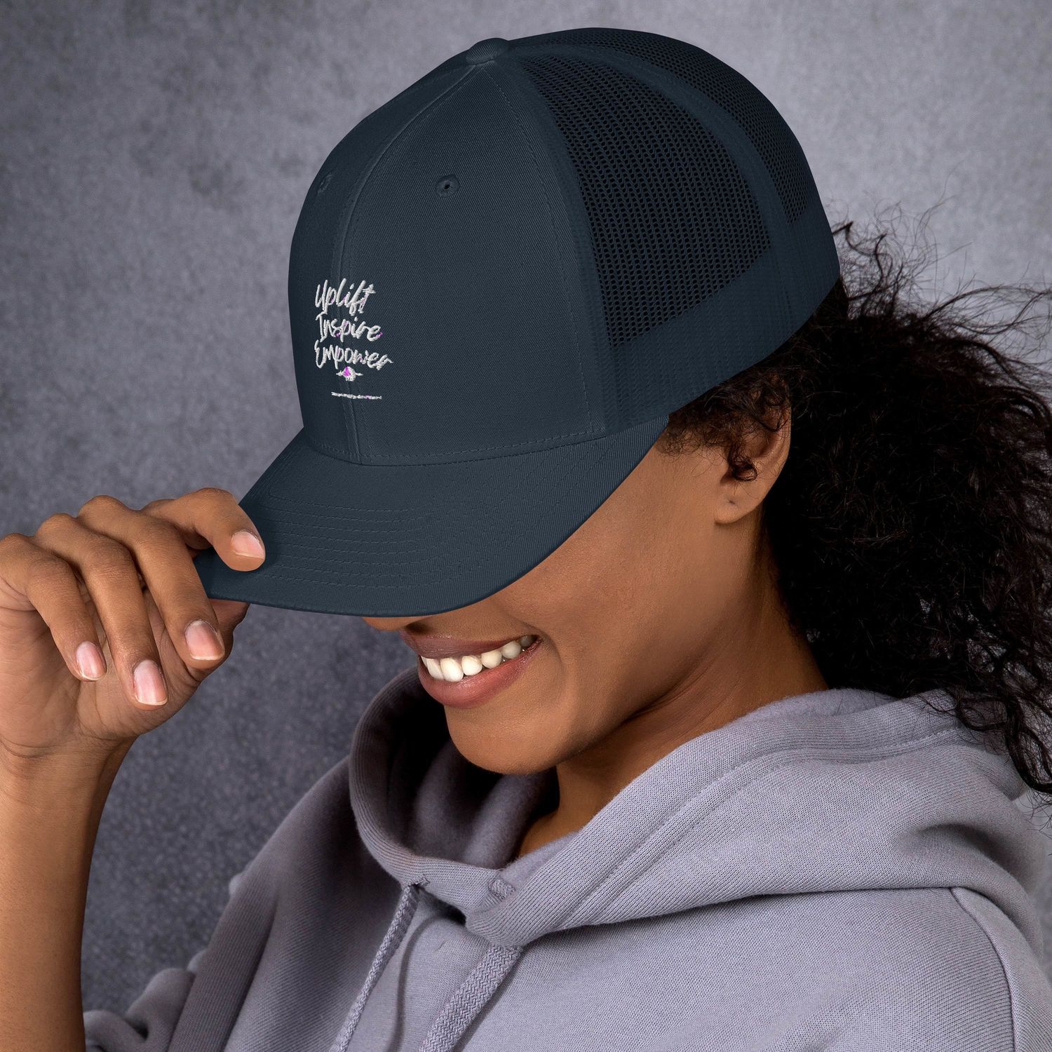 Uplift, Inspire, &amp; Empower Trucker Cap