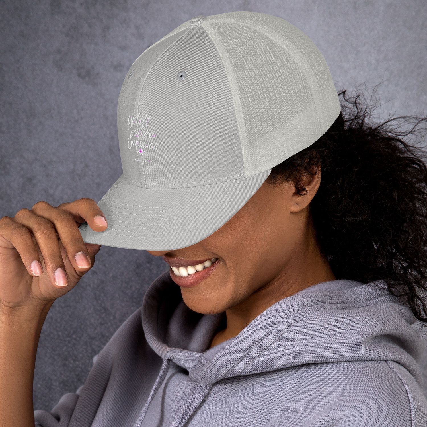 Uplift, Inspire, &amp; Empower Trucker Cap
