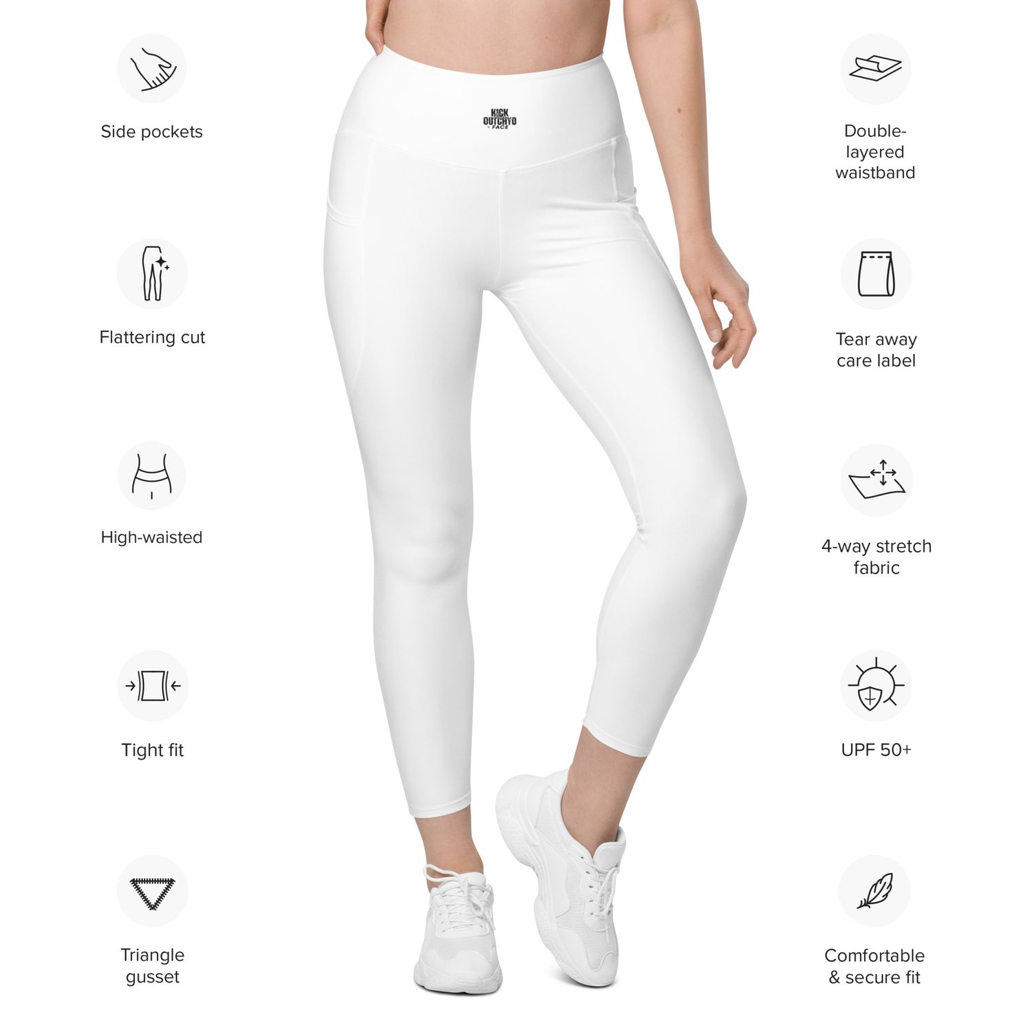 Uplift, Inspire, &amp; Empower Leggings with pockets
