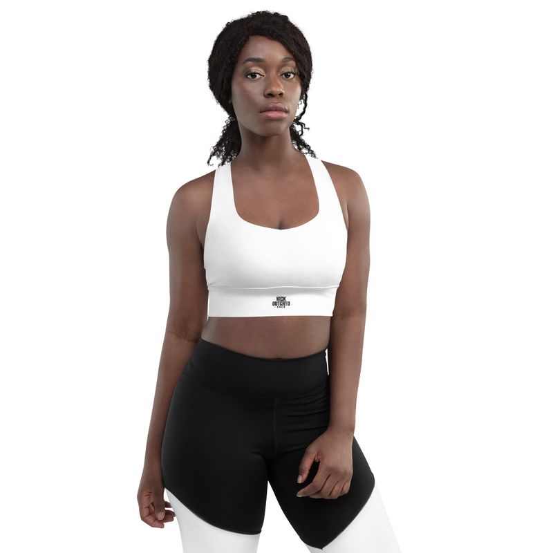 Uplift, Inspire, &amp; Empower Longline Sports Bra