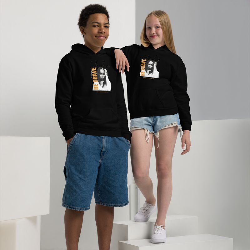 Be Brave Youth heavy blend hoodie