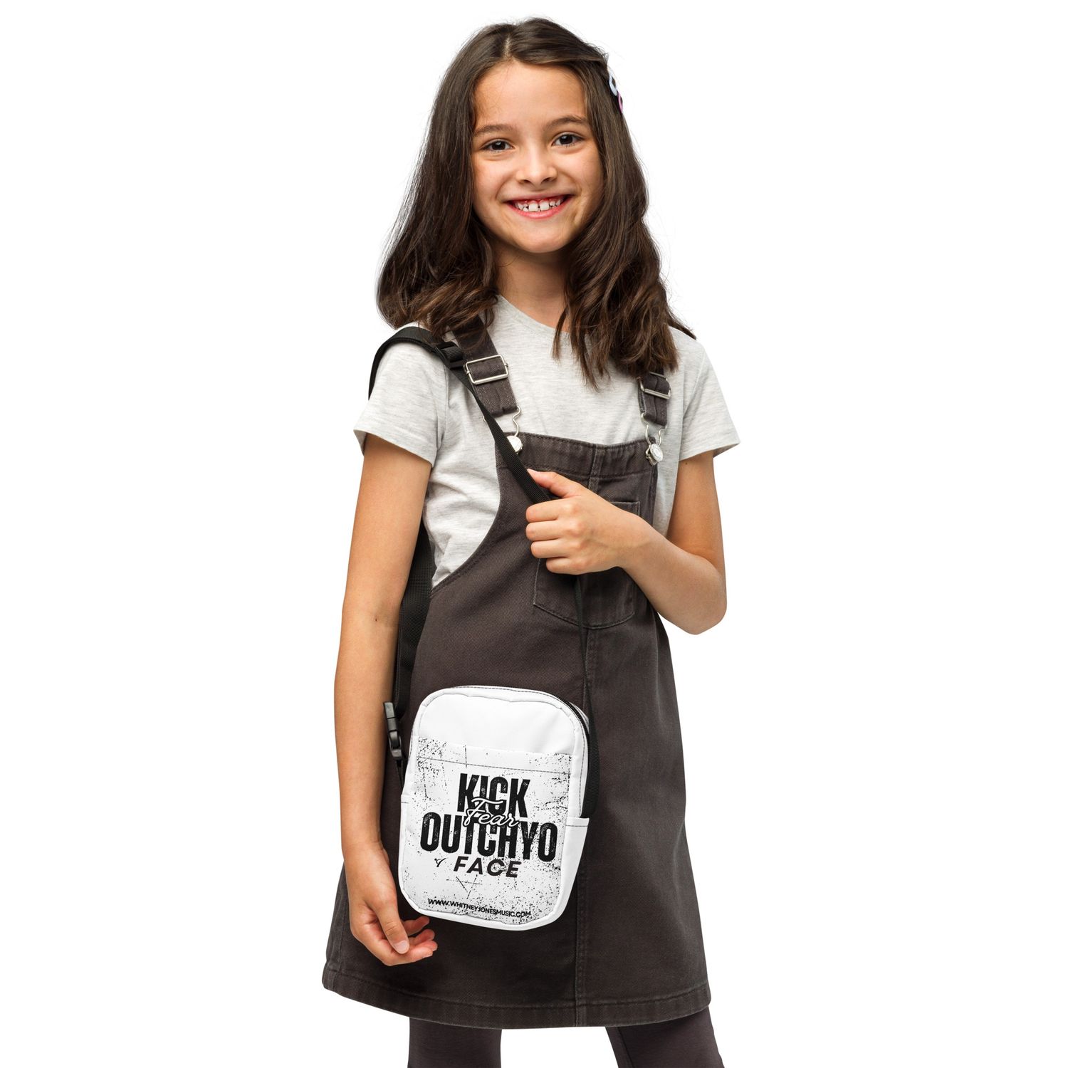 Kick Fear Outchyo Face Utility crossbody bag