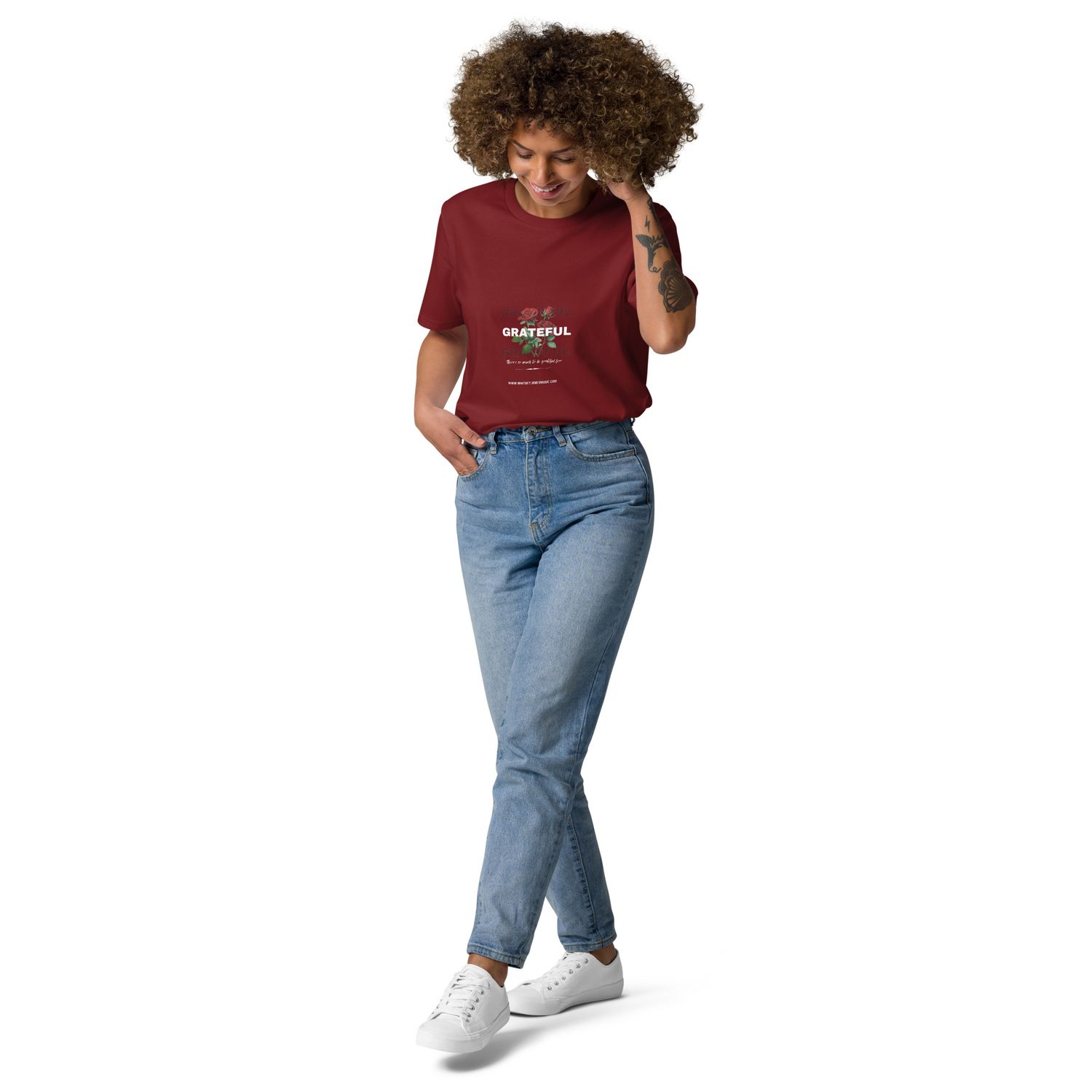 Grateful Unisex organic cotton t-shirt