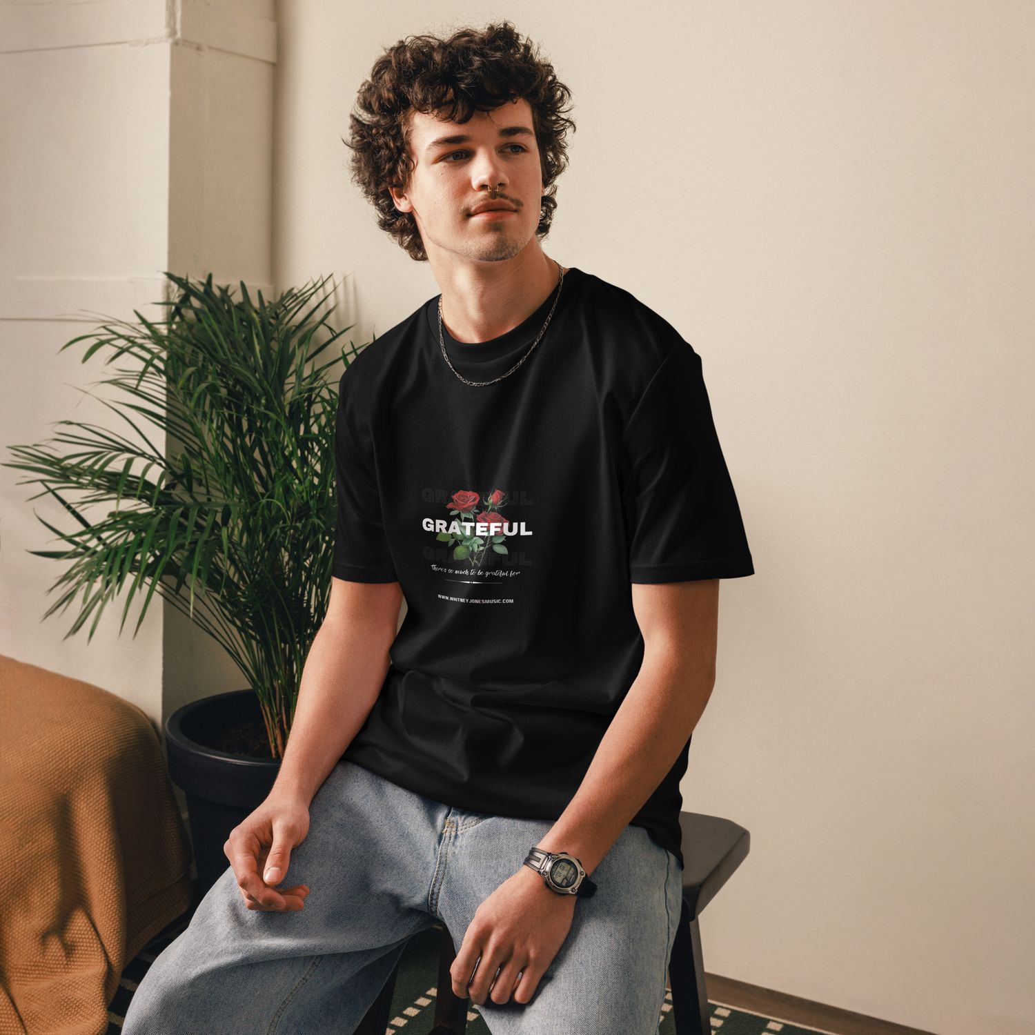 Grateful Unisex organic cotton t-shirt