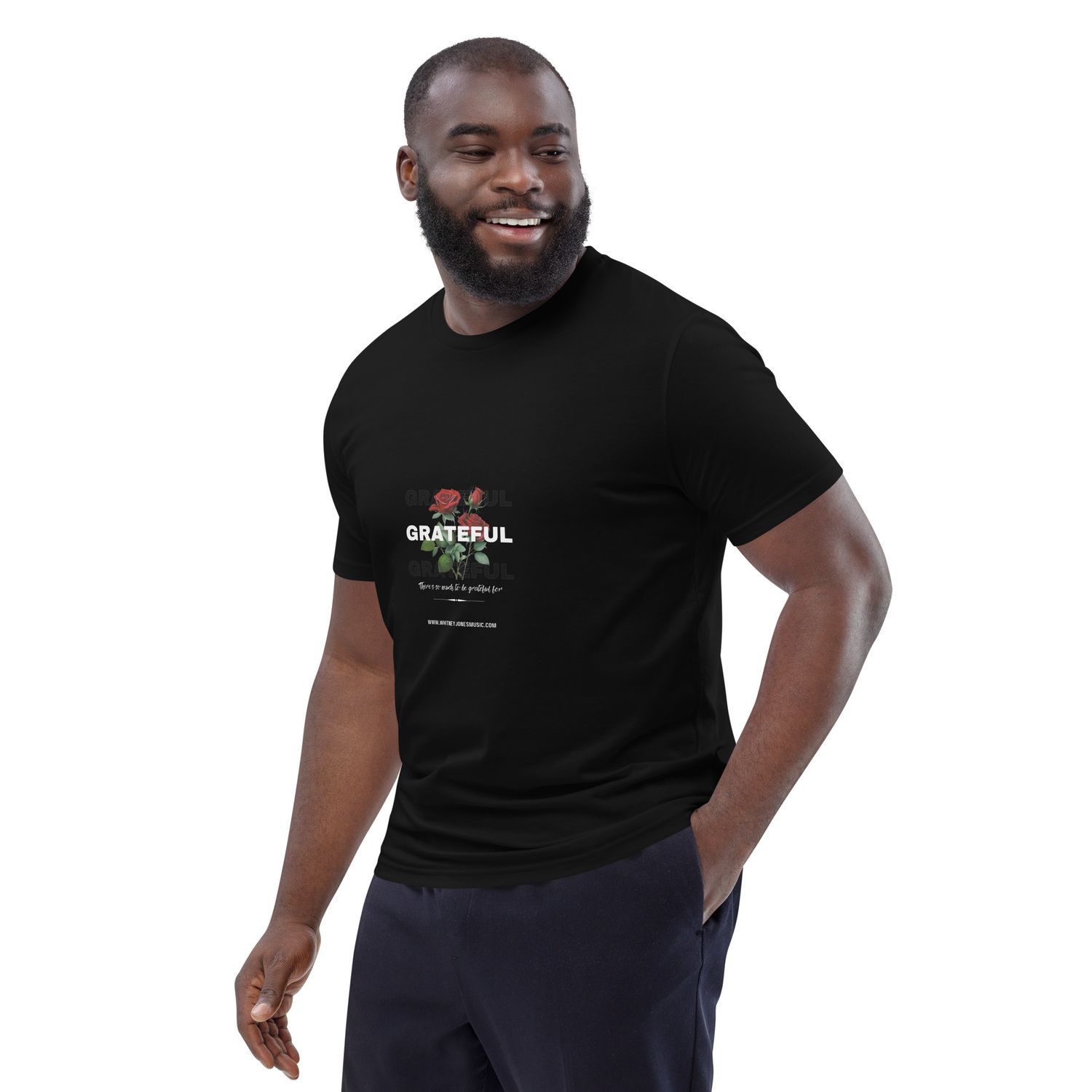 Grateful Unisex organic cotton t-shirt