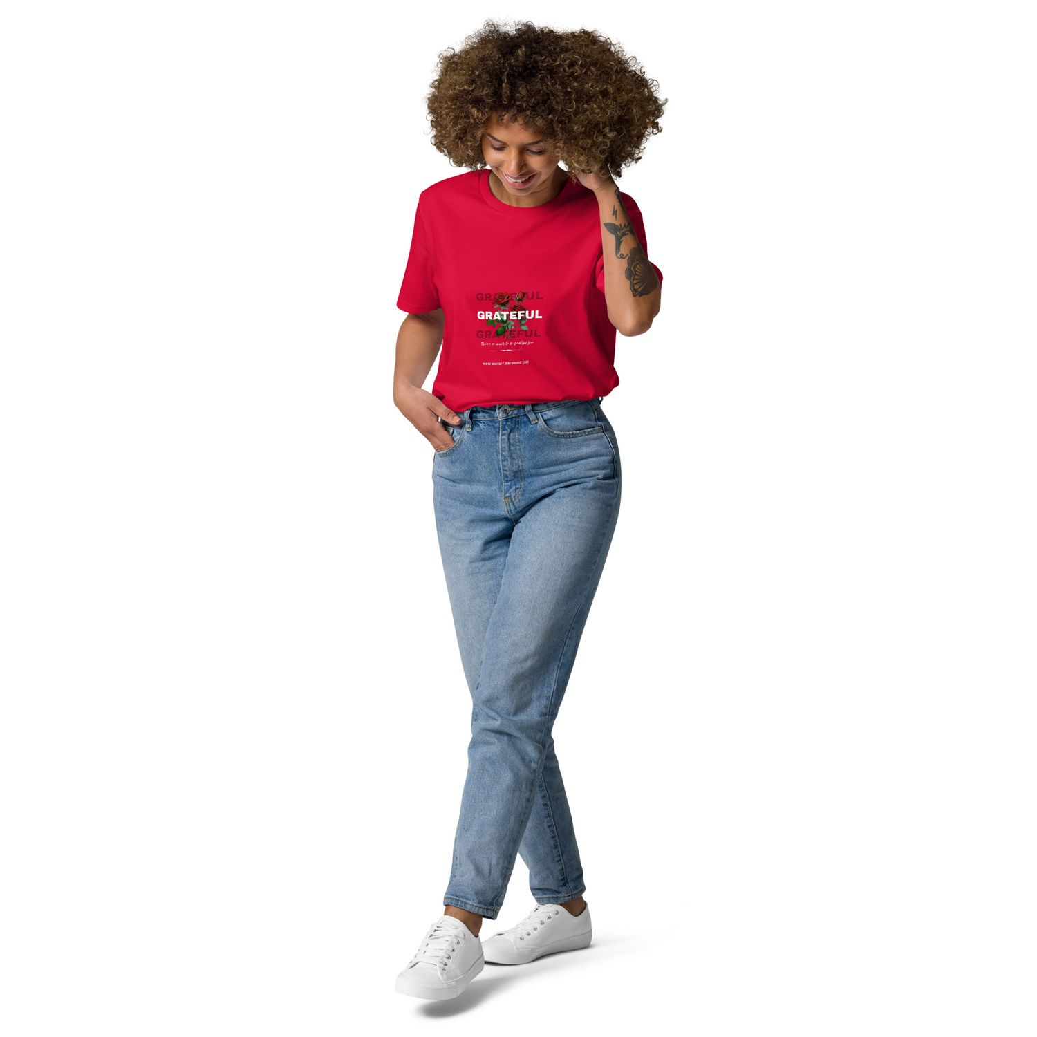 Grateful Unisex organic cotton t-shirt
