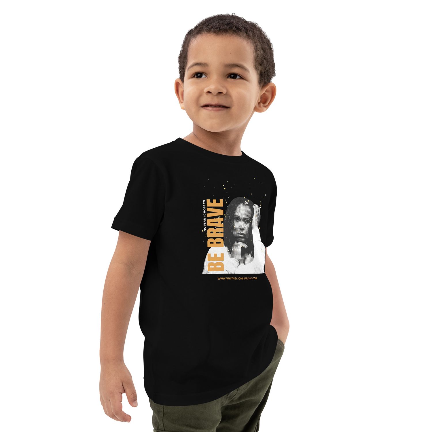 Be Brave Organic cotton children&#39;s t-shirt