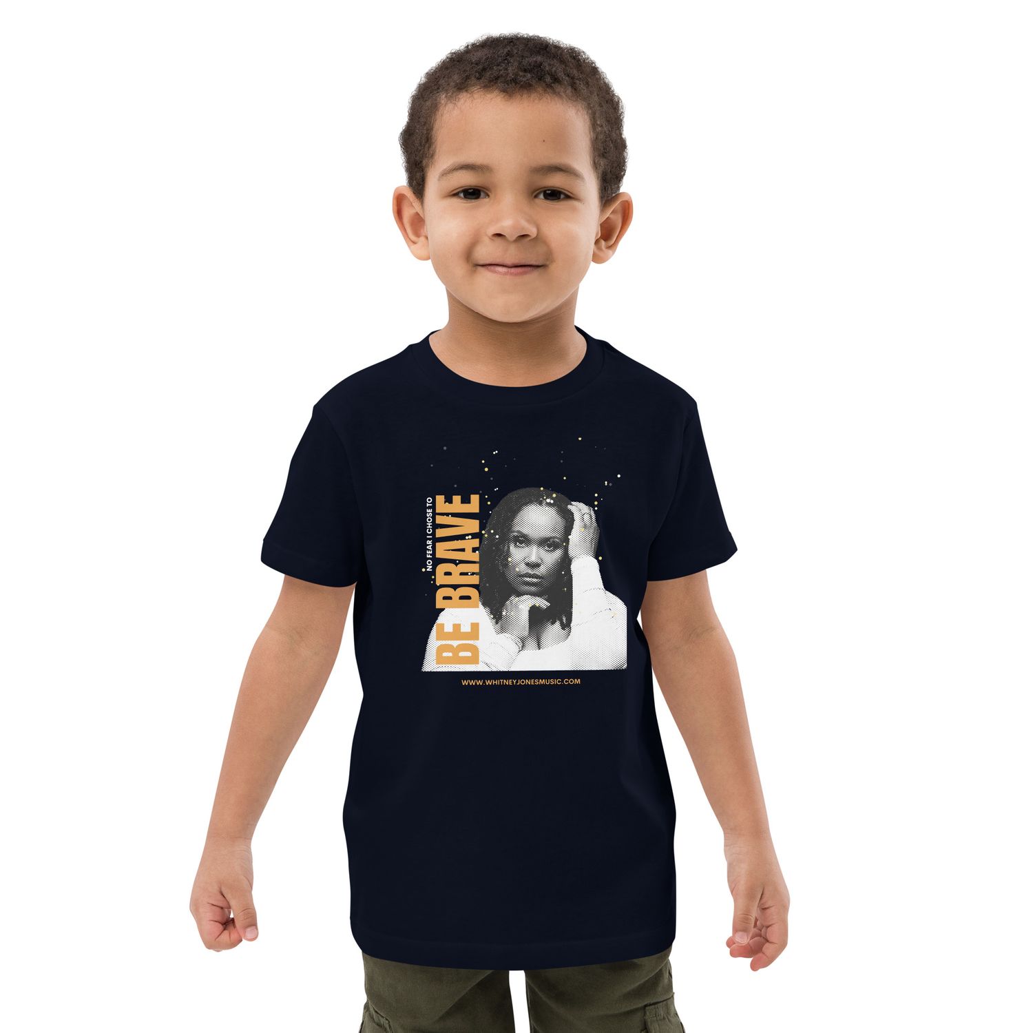 Be Brave Organic cotton children&#39;s t-shirt