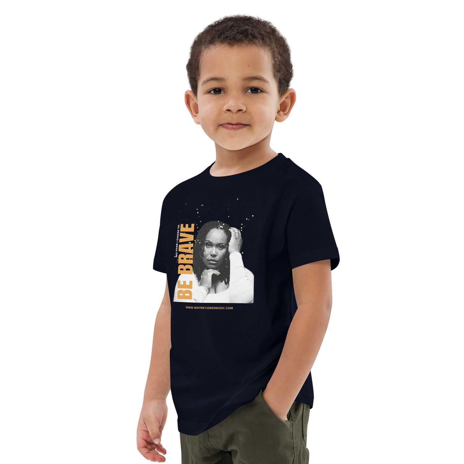 Be Brave Organic cotton children&#39;s t-shirt