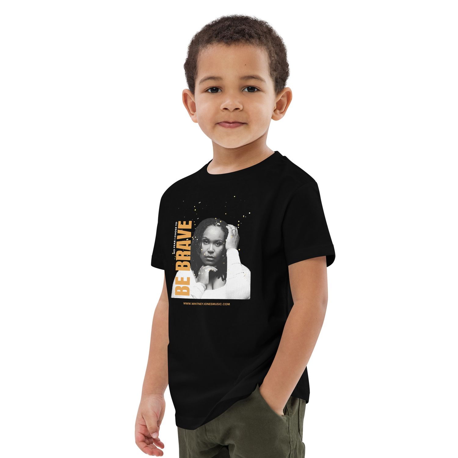 Be Brave Organic cotton children&#39;s t-shirt