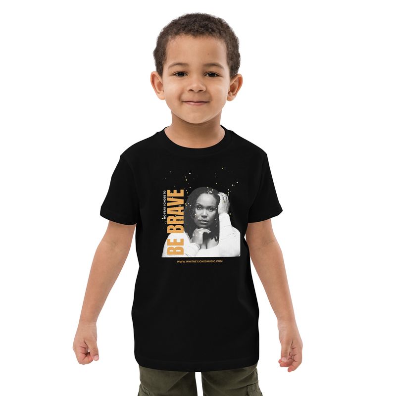 Be Brave Organic cotton children&#39;s t-shirt