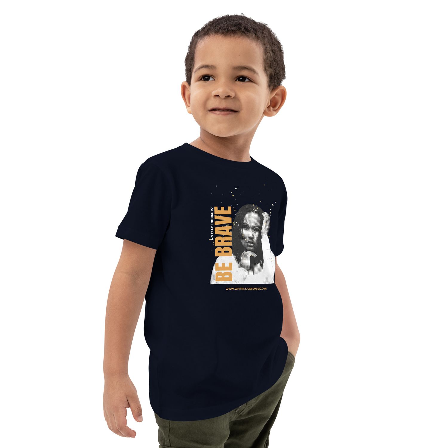 Be Brave Organic cotton children&#39;s t-shirt