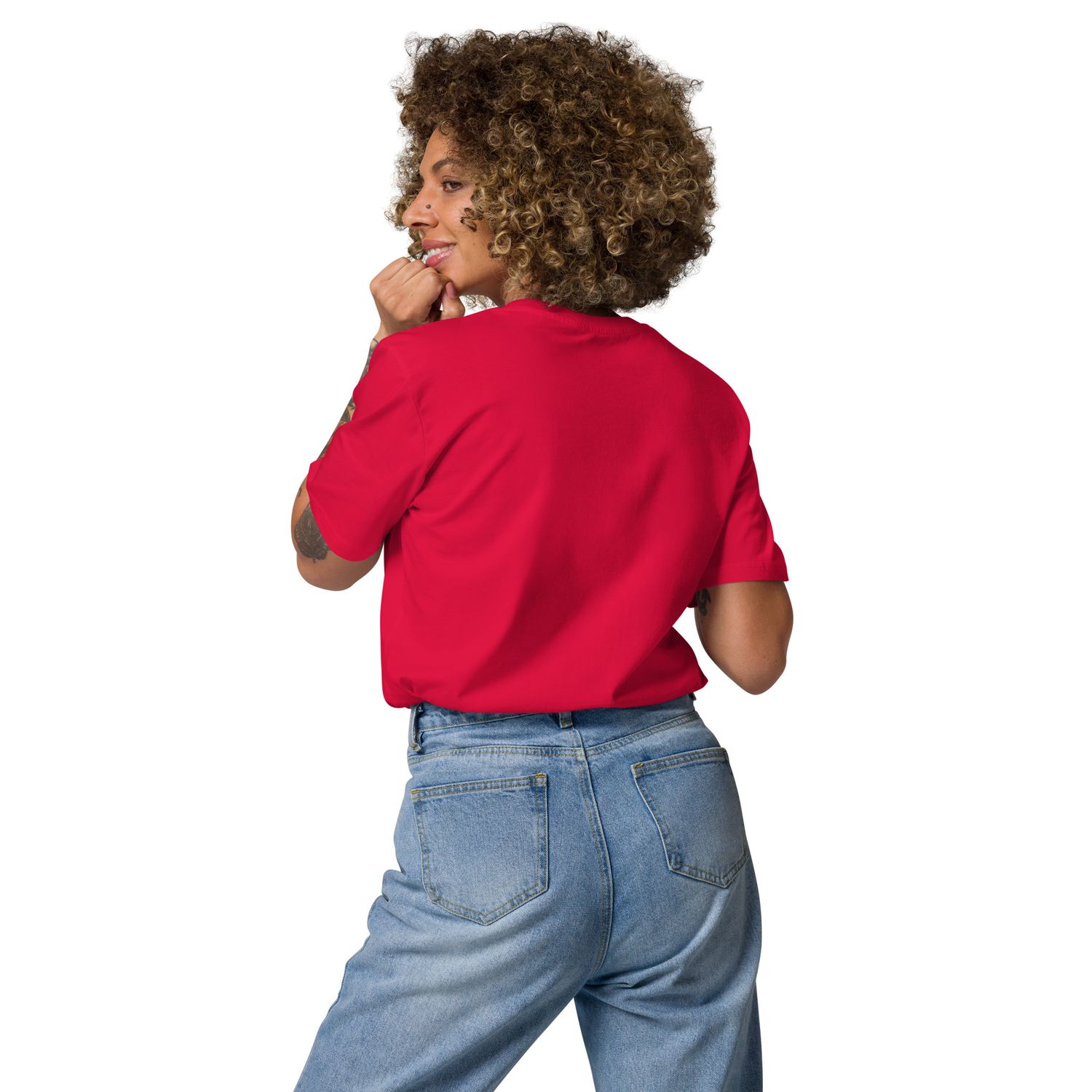 Uplift, Inspire, &amp; Empower Unisex organic cotton t-shirt