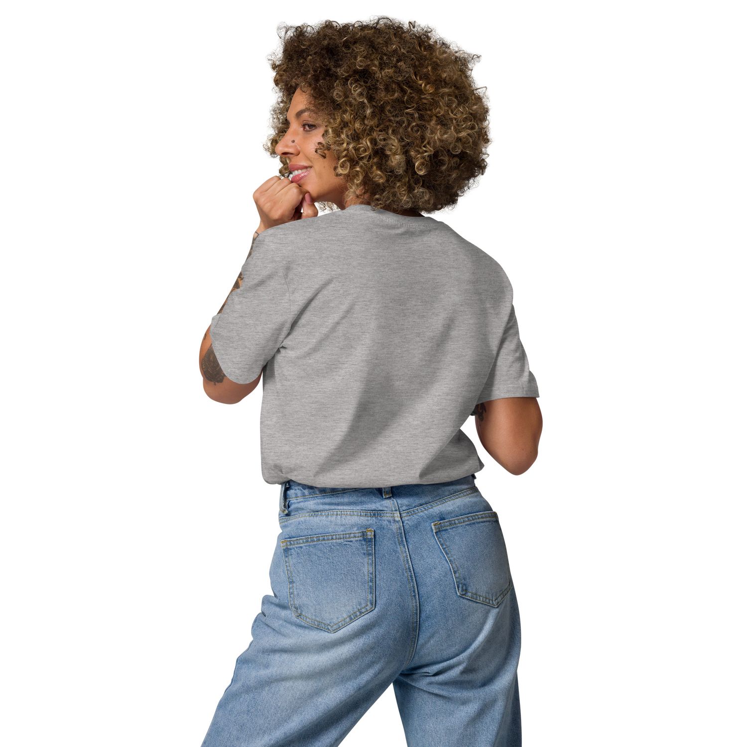 Uplift, Inspire, &amp; Empower Unisex organic cotton t-shirt